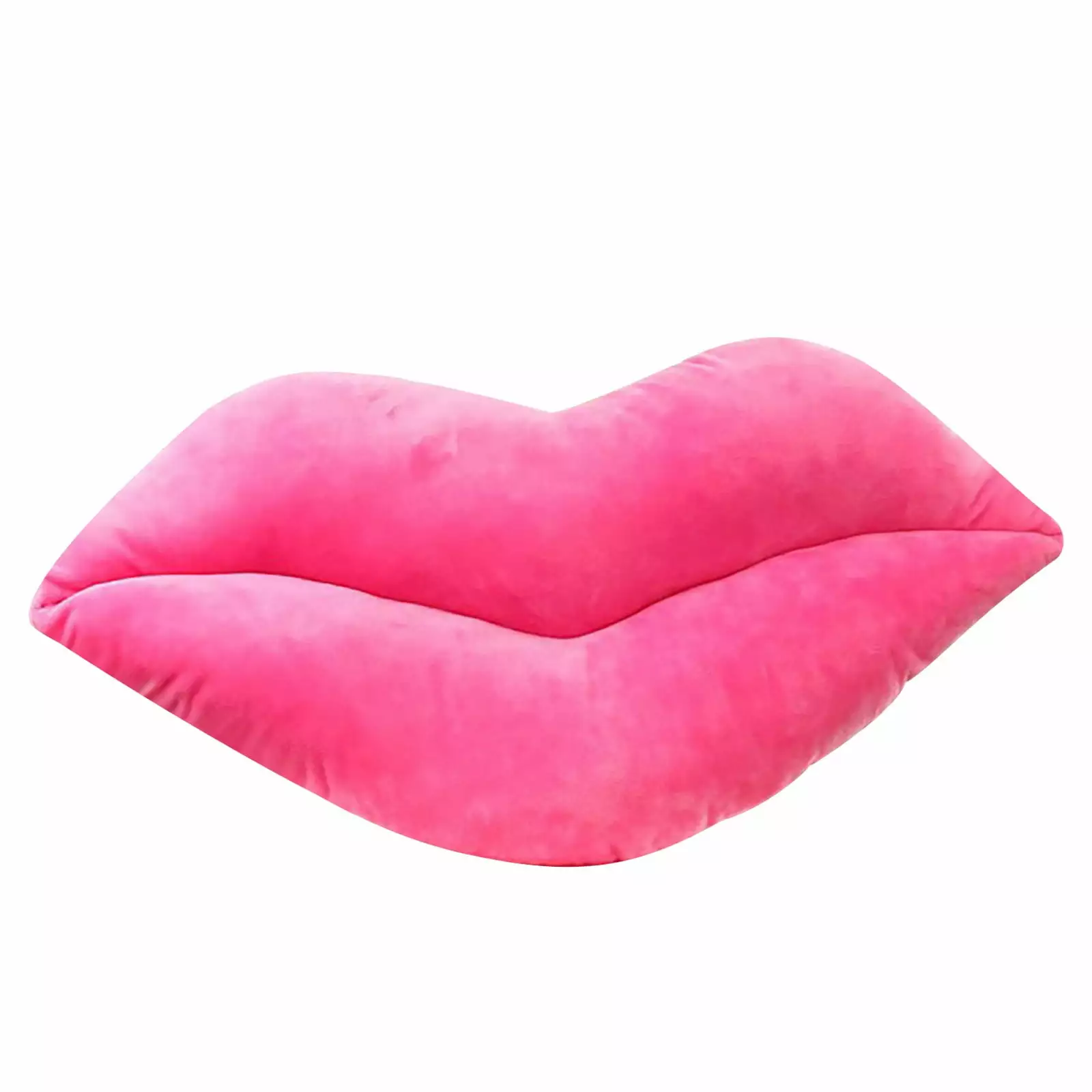 Dengmore Valentine's Day Red Lips Throw Pillows Fluffy Pillow Plush Lips Shaped Throw Cushion Stuffed Toy Soft Cotton Decorative Cushion Home Decor for Bed Living Room Valentines Gifts