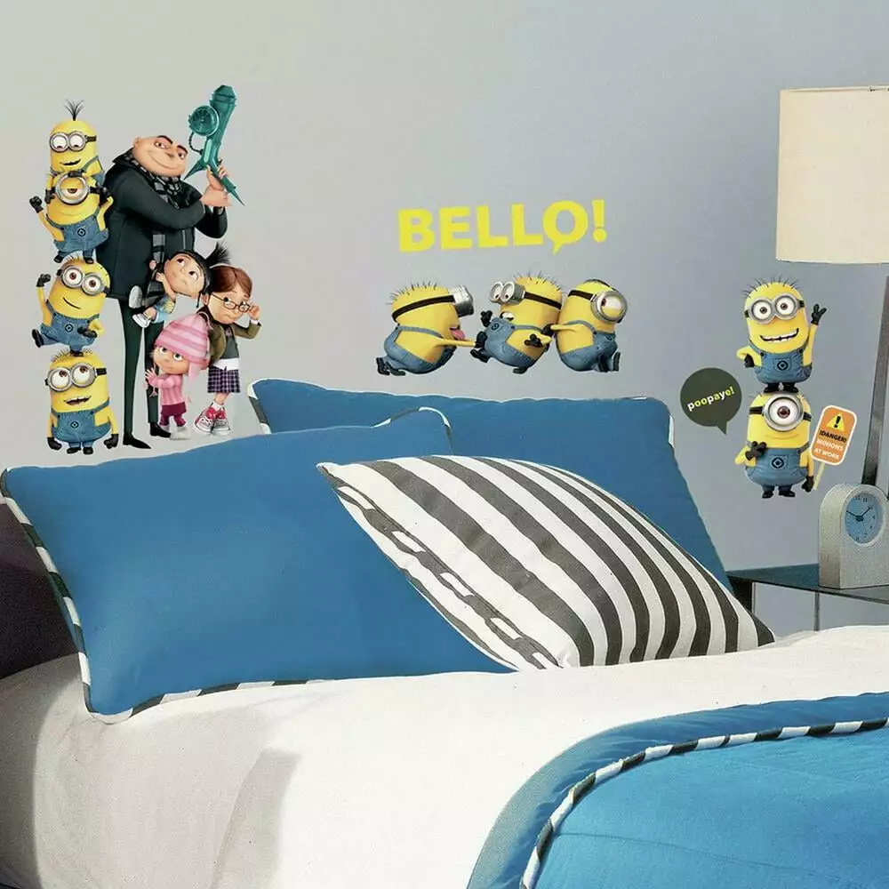 Despicable Me 2 Peel and Stick Wall Decals