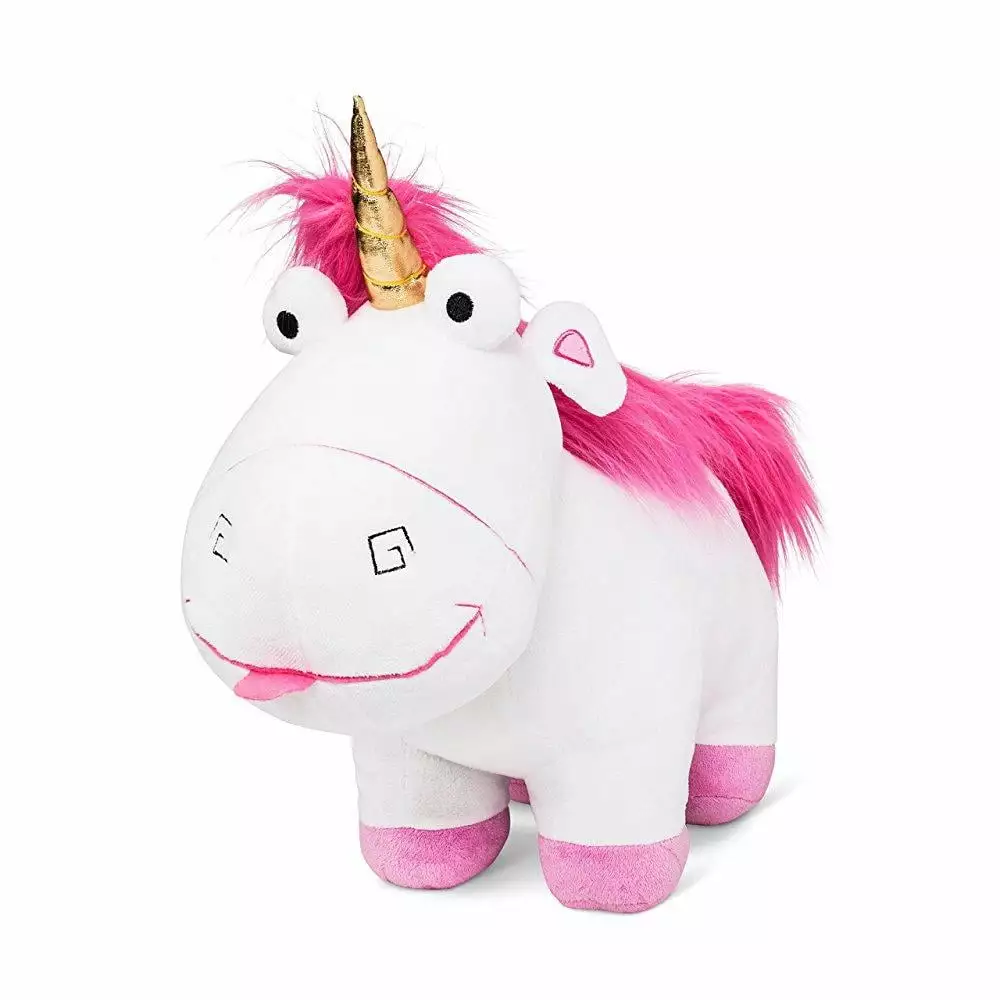 Despicable Me Fluffy the Unicorn Kids Plush Pillow Buddy. 21 x 17