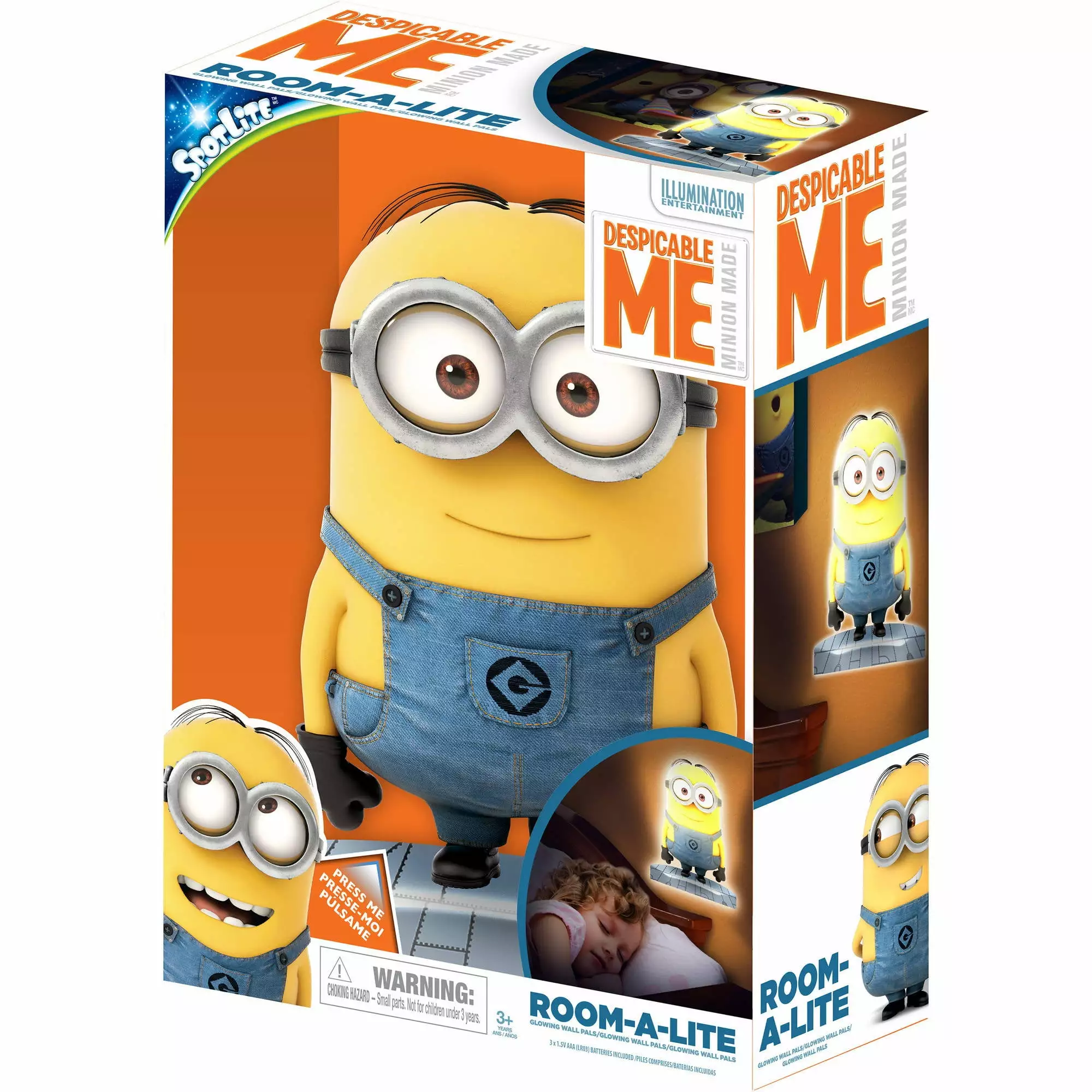 Despicable Me Room-a-Lite Minion Bedroom Night Light