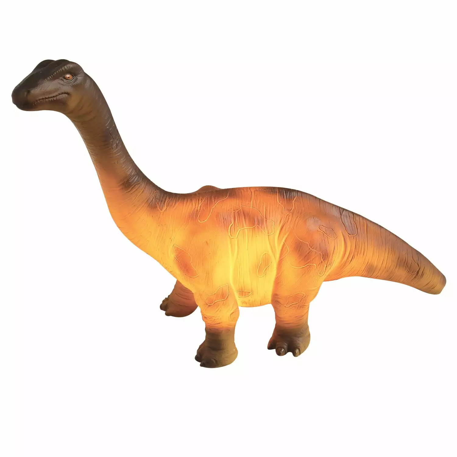 Dinosaur Resin Table Lamp - Brontosaurus Accent Light - 4x 13x 10