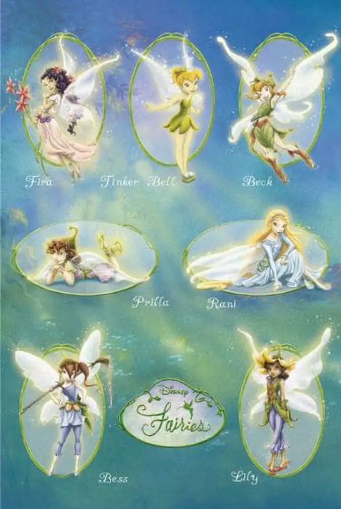 Disney Fairies Poster - Tinkerbell - New 24x36