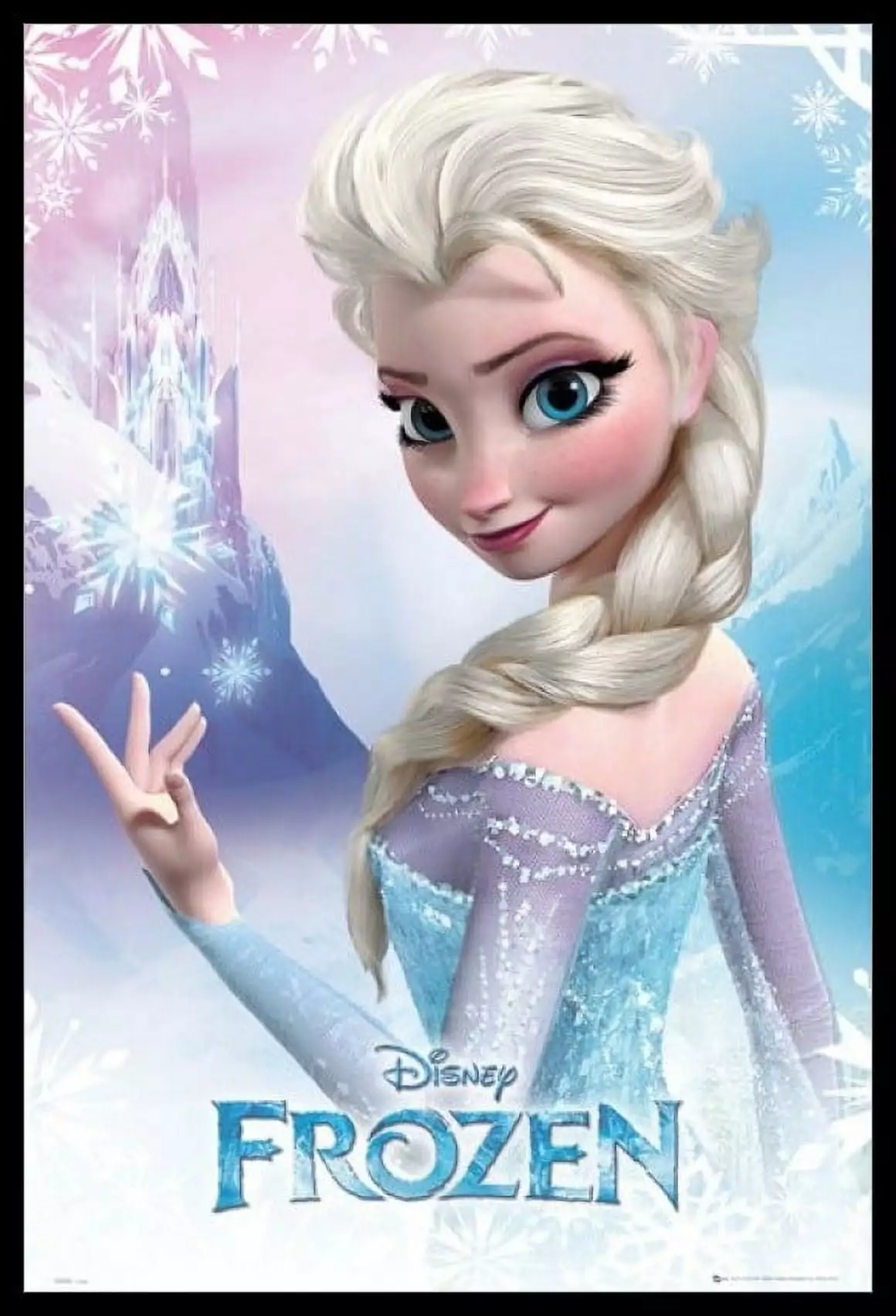 Disney Frozen - Elsa Laminated & Framed Poster (24 x 36)