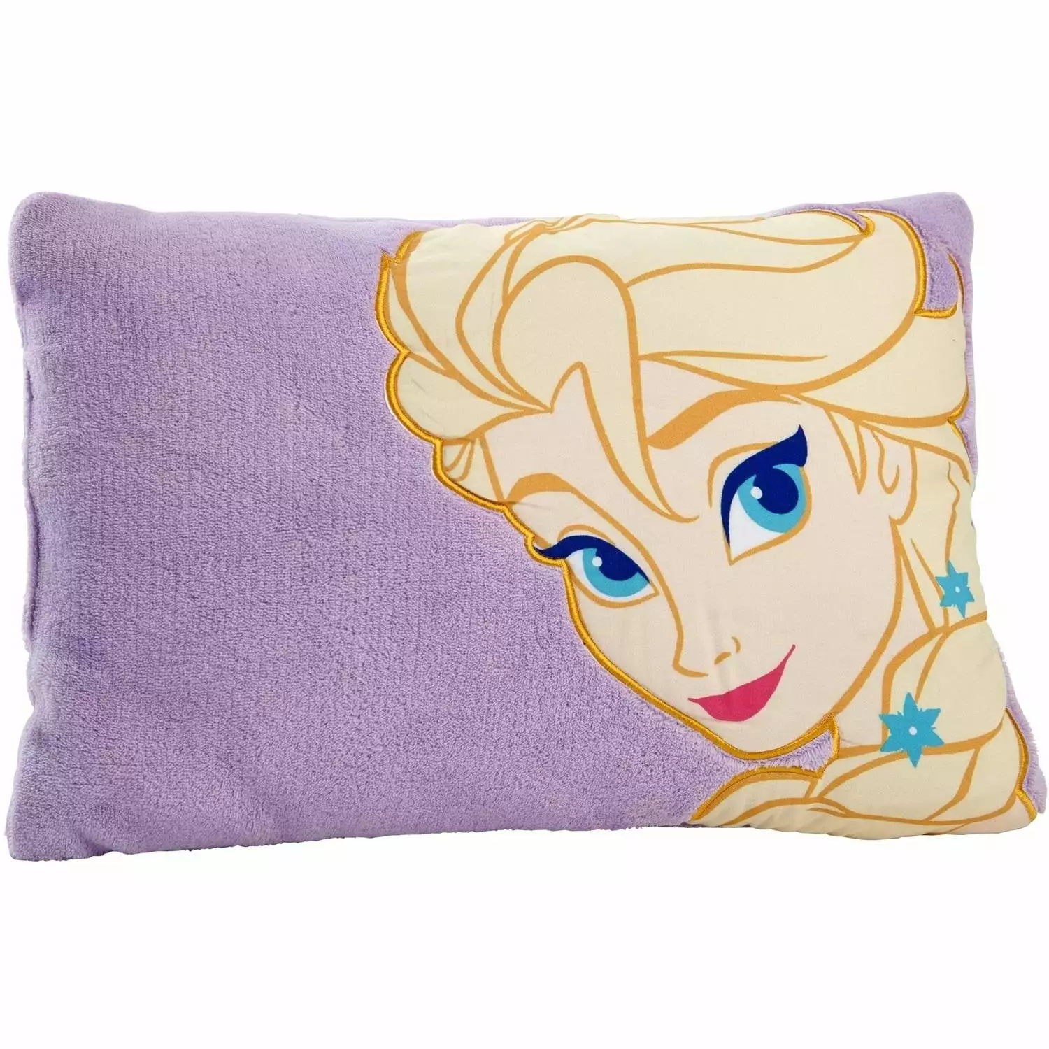 Disney Frozen Queen Elsa Applique Toddler Pillow. 12 x 15