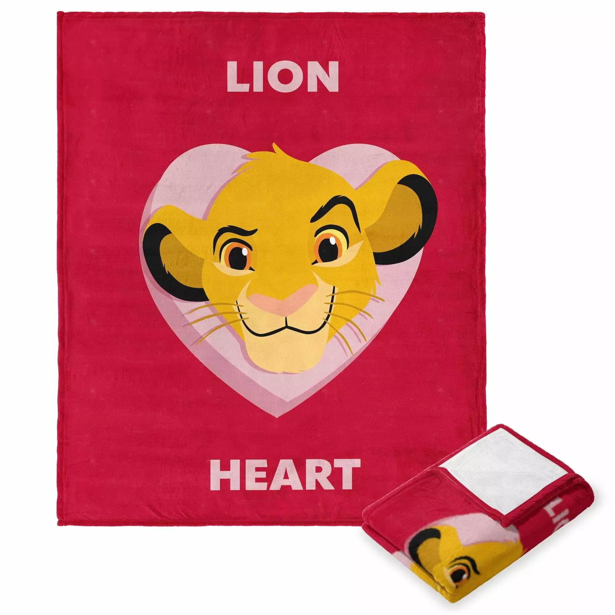 Disney Lion King Lion Heart Kids Silk Touch Throw Blanket