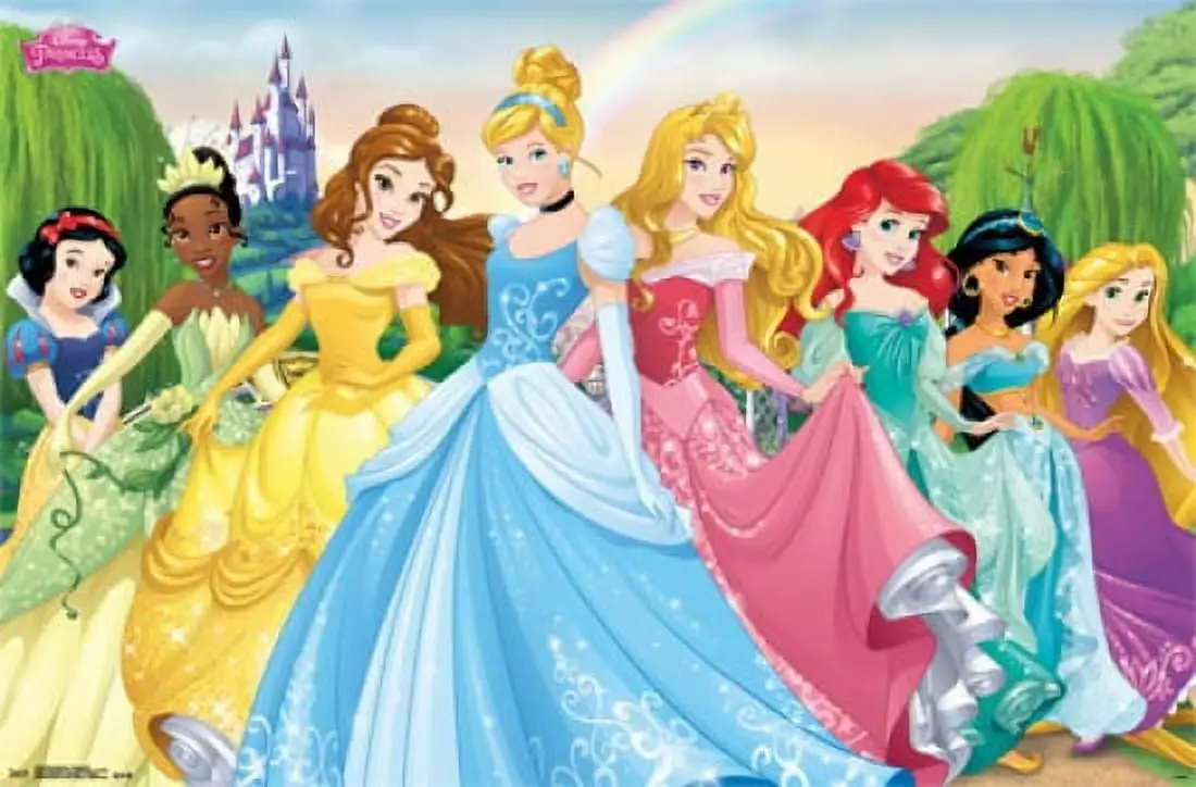 Disney Princess - Group 2015 Laminated Poster Print (24 x 36)