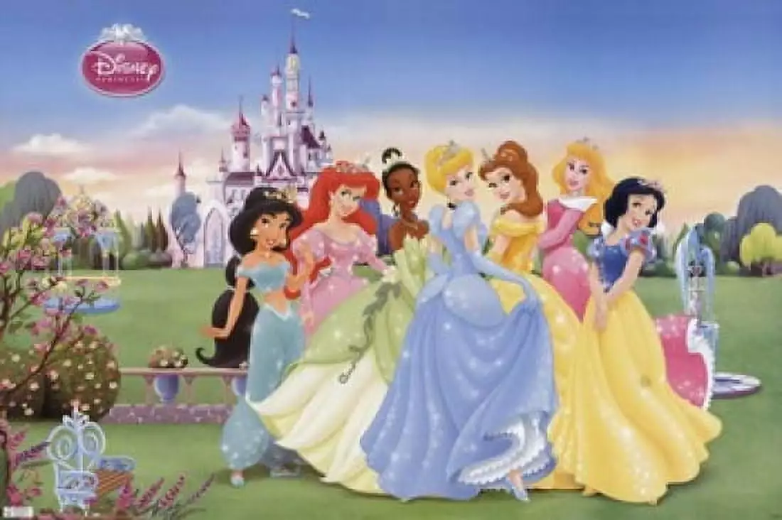 Disney Princesses - Group Laminated Poster Print (36 x 24)