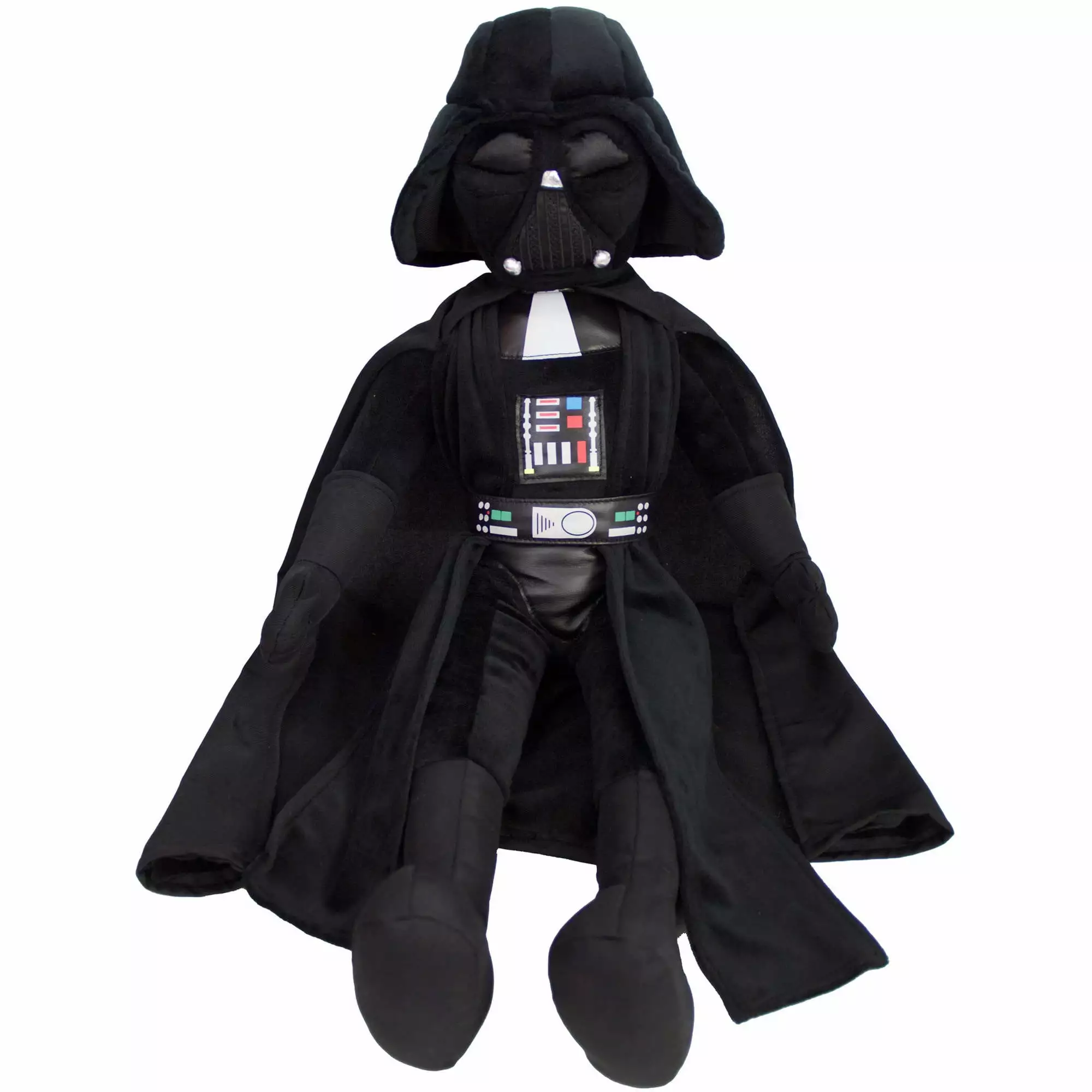 Disney Star Wars Darth Vader Black Pillow Buddy. 100% Microfiber