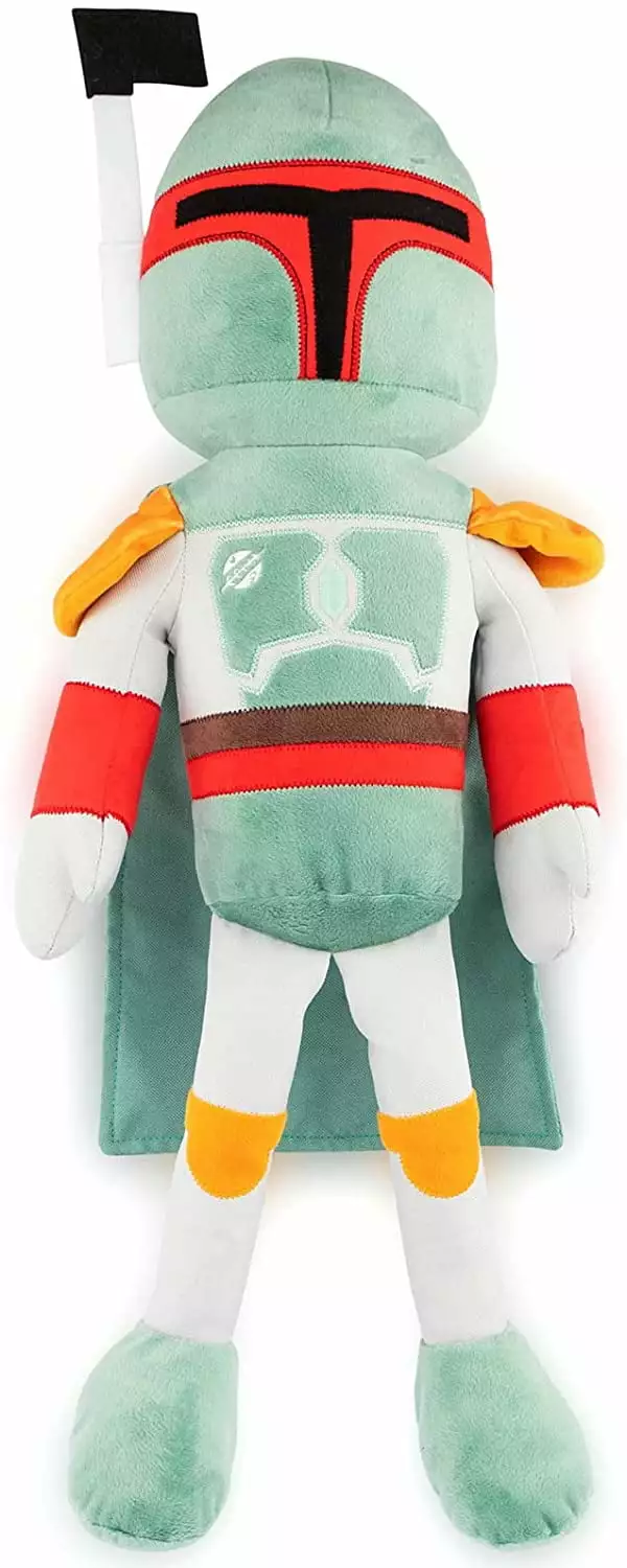 Disney Star Wars Green Boba Fett Pillow Buddy. 100% Microfiber