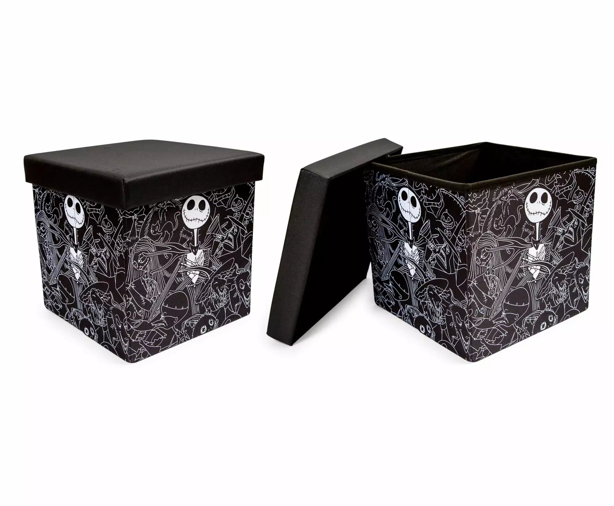 Disney The Nightmare Before Christmas Jack Skellington Storage Bins | Set of 2