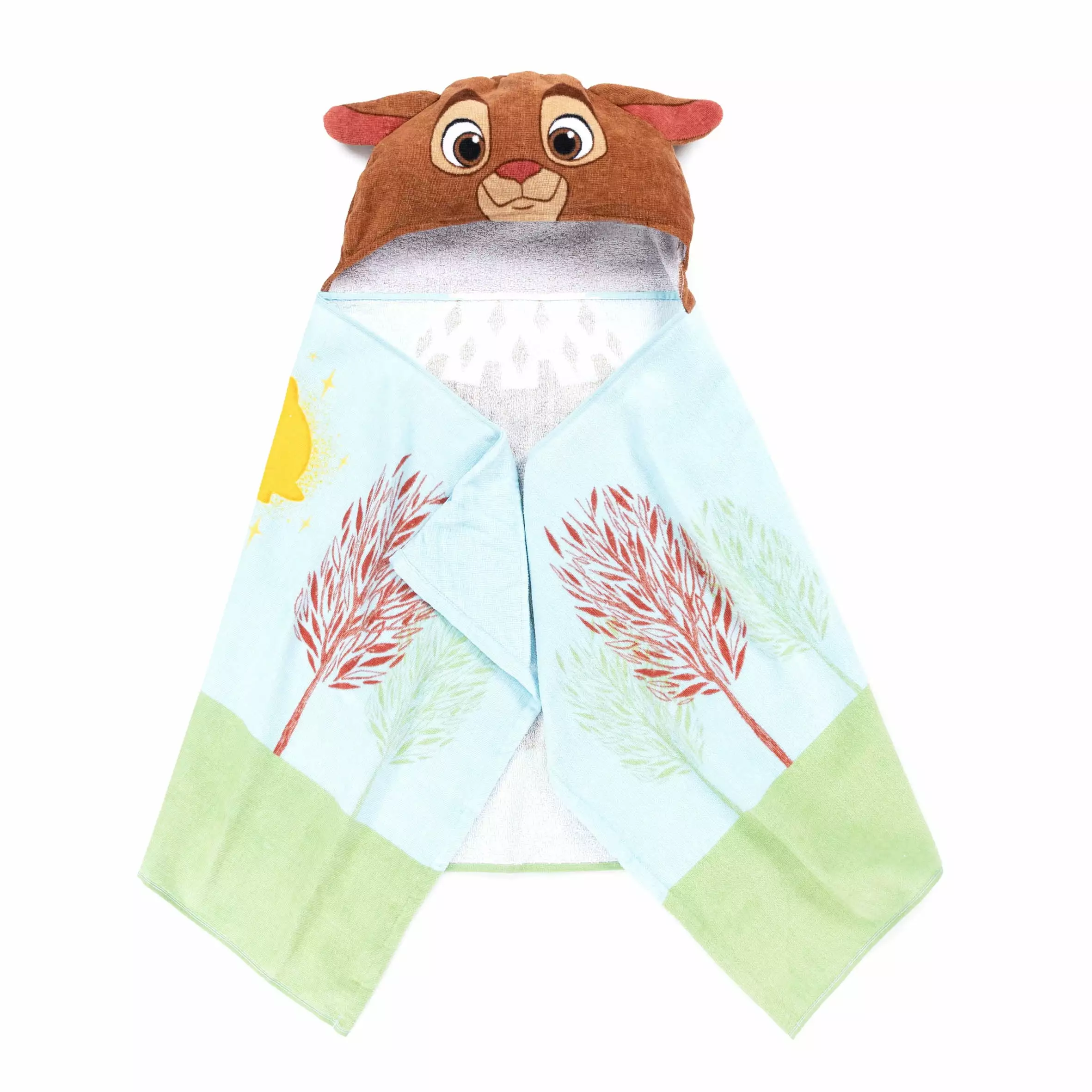 Disney Wish Kids Cotton Hooded Bath Towel