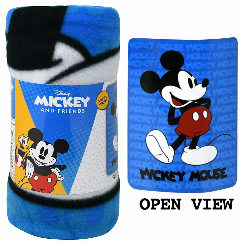 Disney's MICKEY MOUSE 45x60 Fleece Throw Blanket