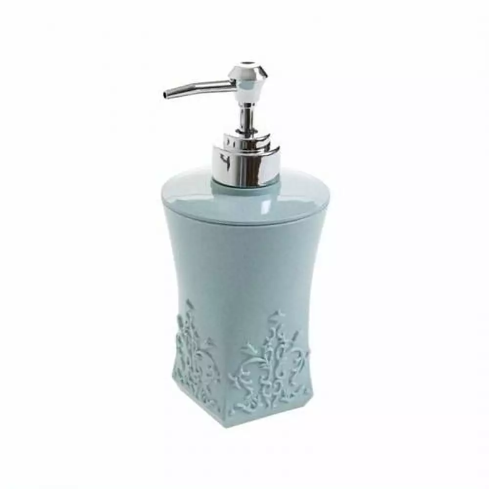 Dispenser Bottle Bathroom Shampoo Body Soap Bottle Large-capacity Smooth Liquid Soap Dispenser Bottle Empty light blue