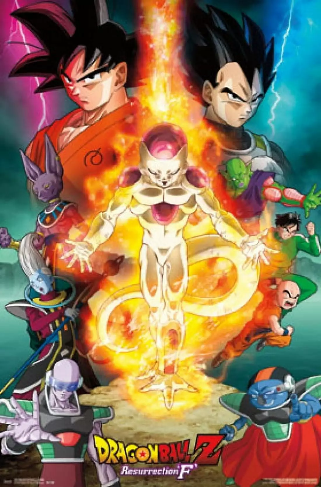 Dragon Ball Z Resurrection F - One Sheet Poster Print (22 x 34)