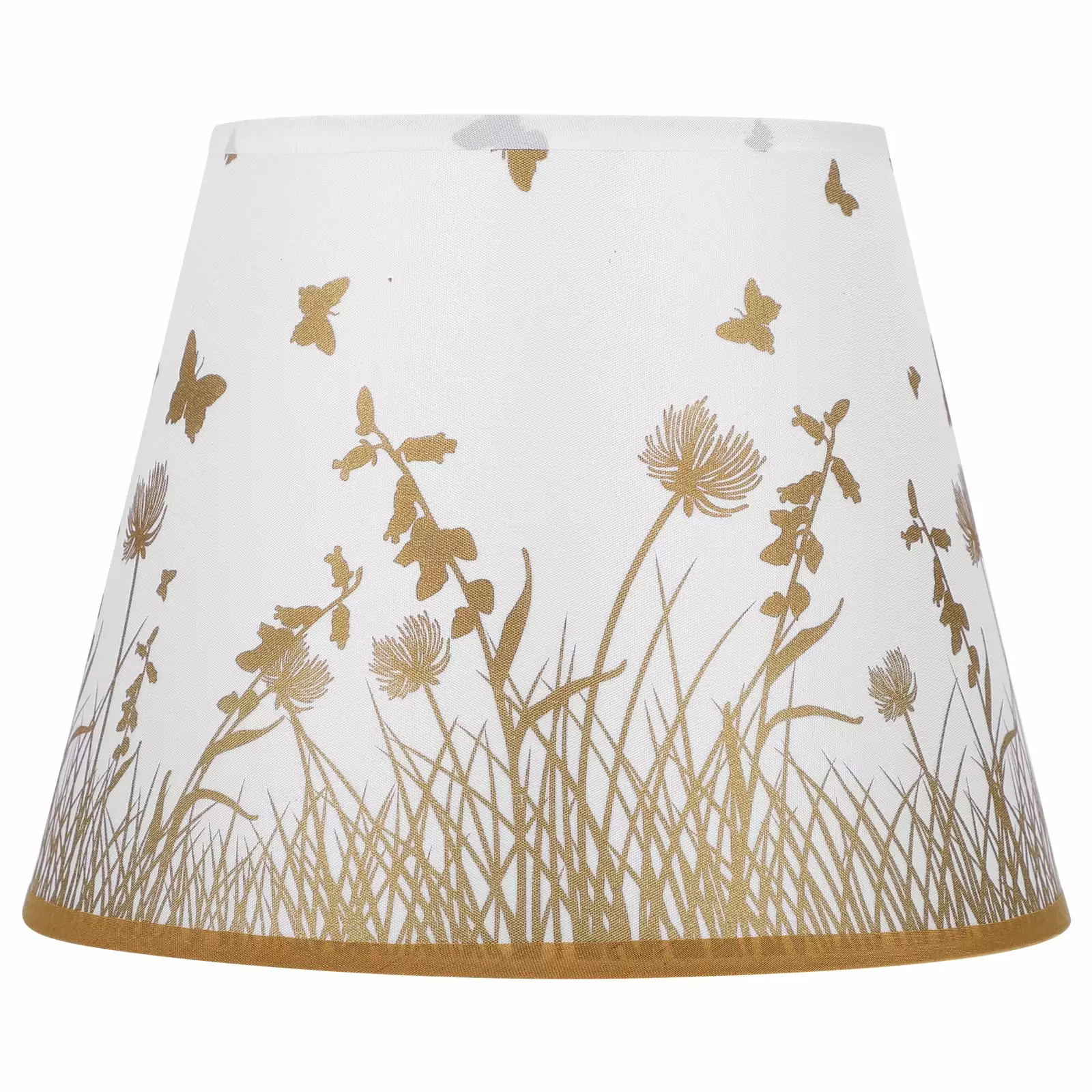 E27 Golden Butterfly Cloth Light Shade for Home/Hotel