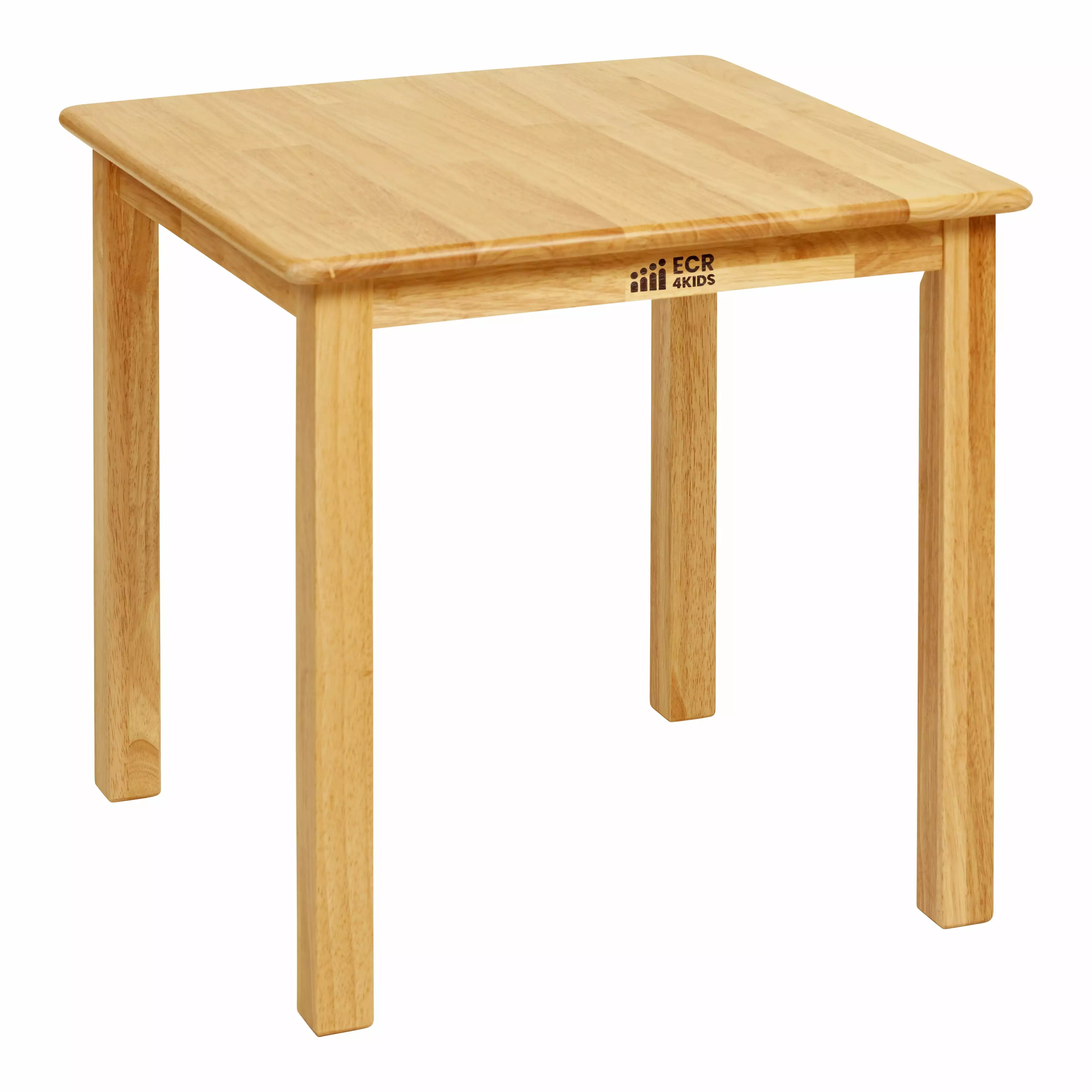 ECR4Kids 24in Square Hardwood Table with 22in Legs