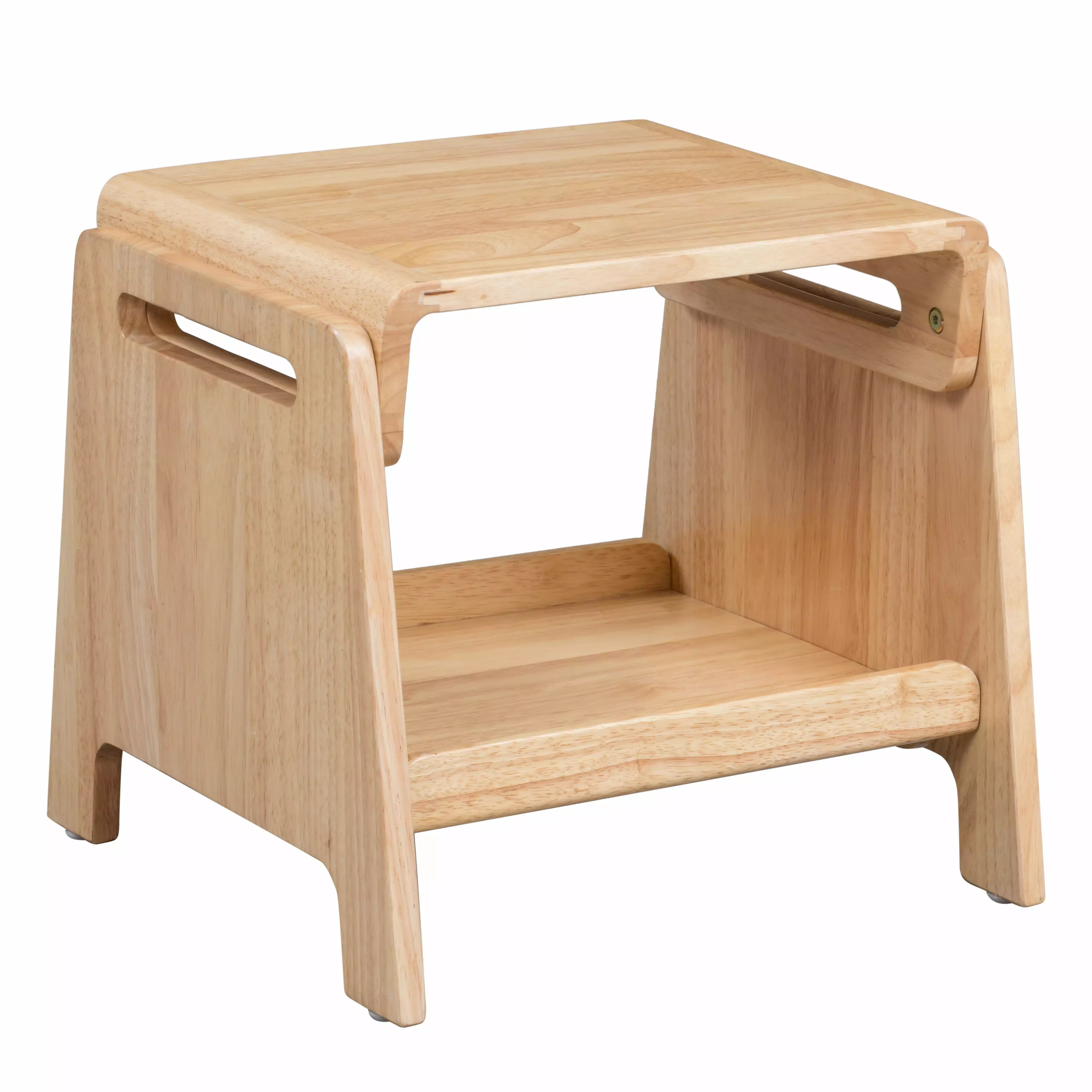 ECR4Kids Sit or Step Stool. Natural