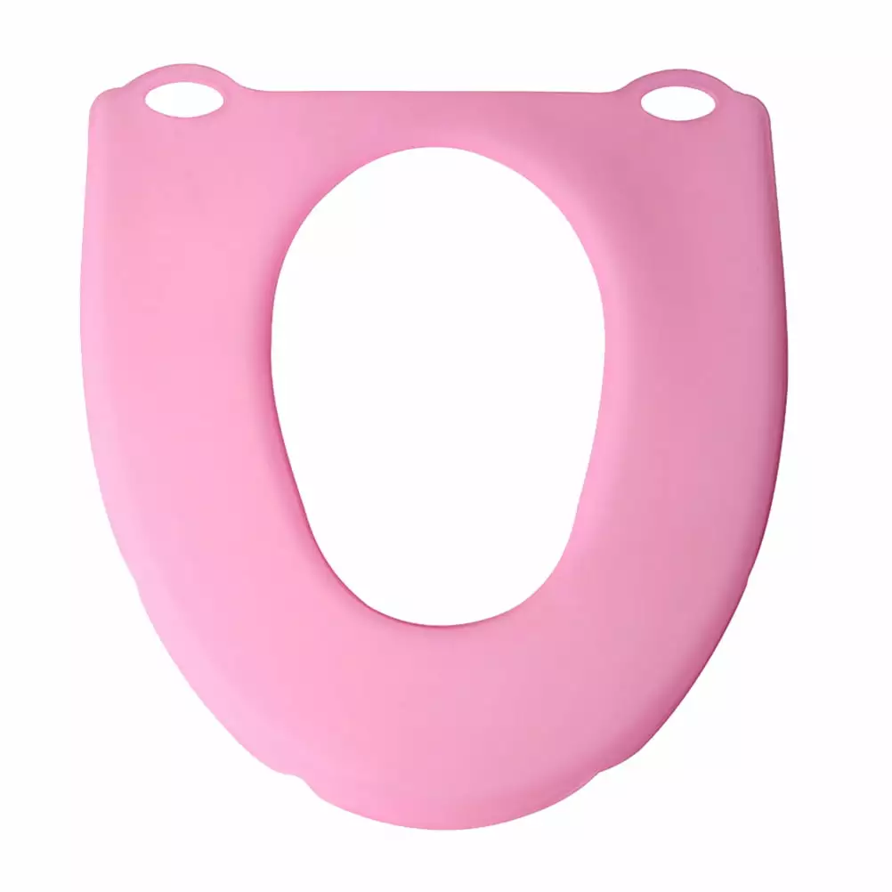 Eease Silicone Toilet Cover Non Pads Cold-Proof for Home & Public