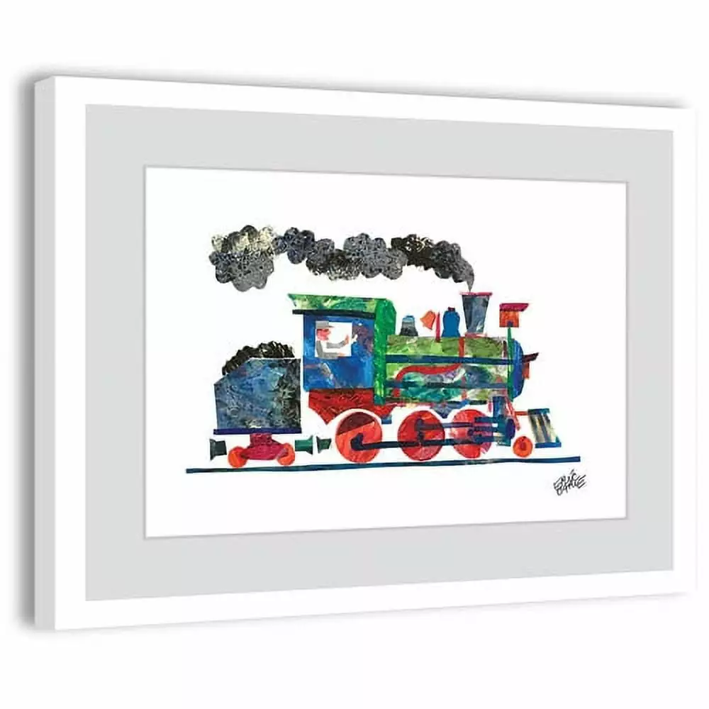 Eric Carle Steam Train 2 Framed Art Print