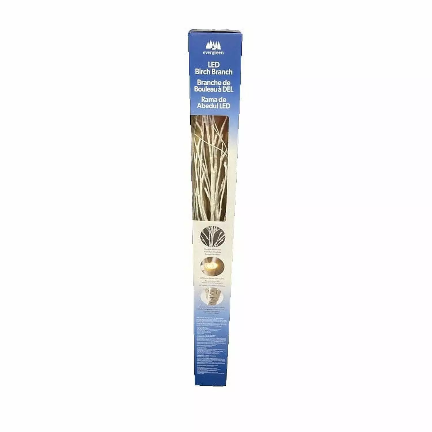 Evergreen LED Birch Branch with Batteries. Pack of 2