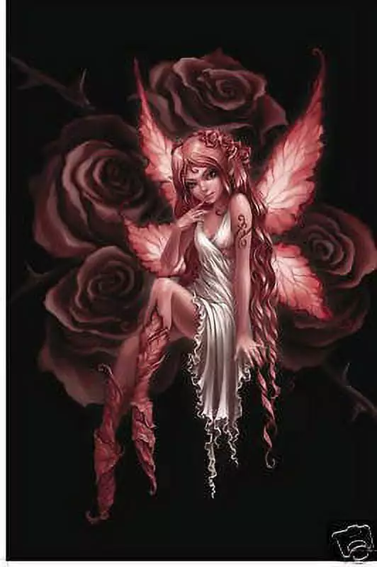 Fairies Poster Rose Fairy New 24x36