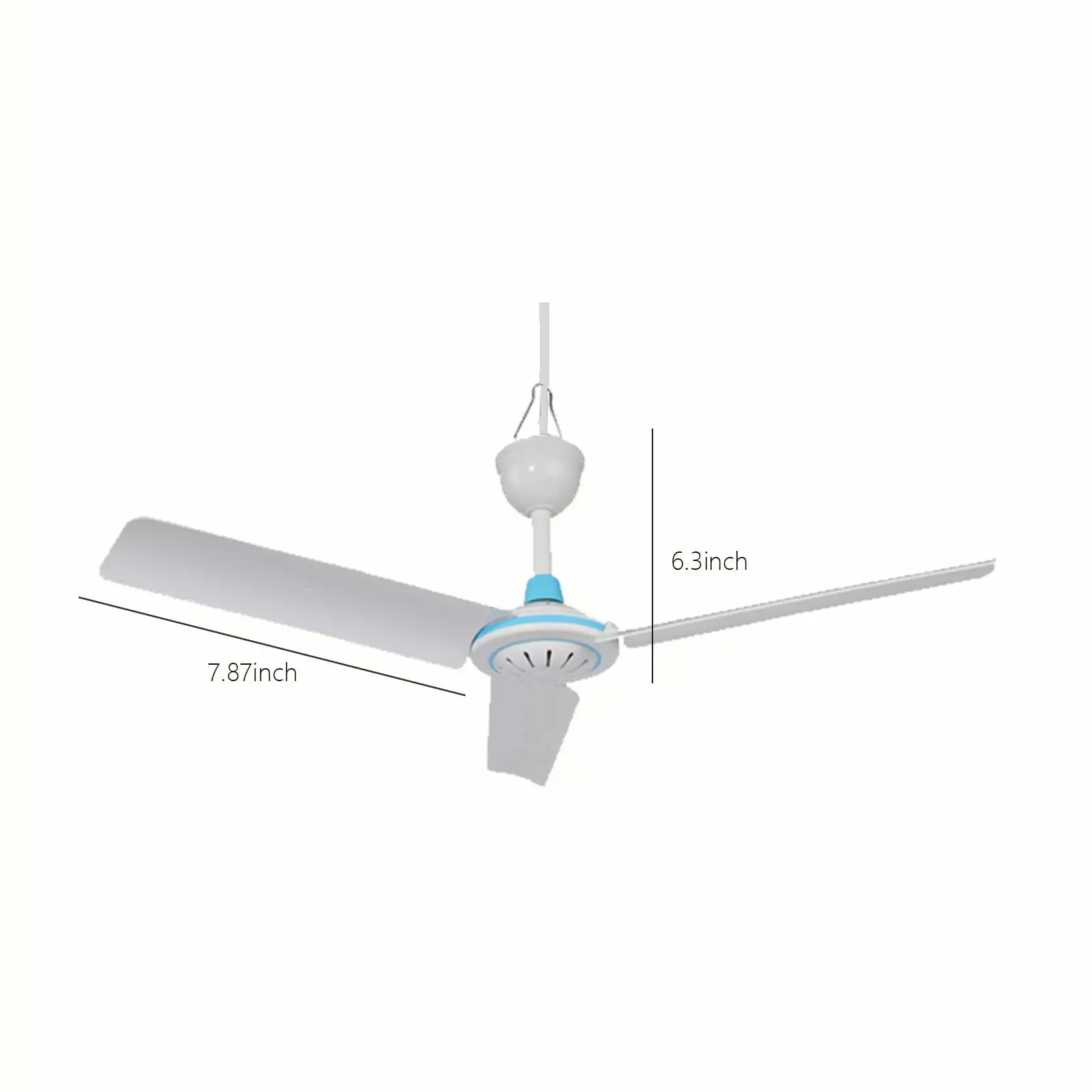 Fan Clearance!Portable Ceiling Fan Mini USB Tent Fans For Camping. Outdoor Hanging Gazebo Tents Ceiling Canopy Fan 5V Compatible Battery Power(With 10.49ft Of Mainline)