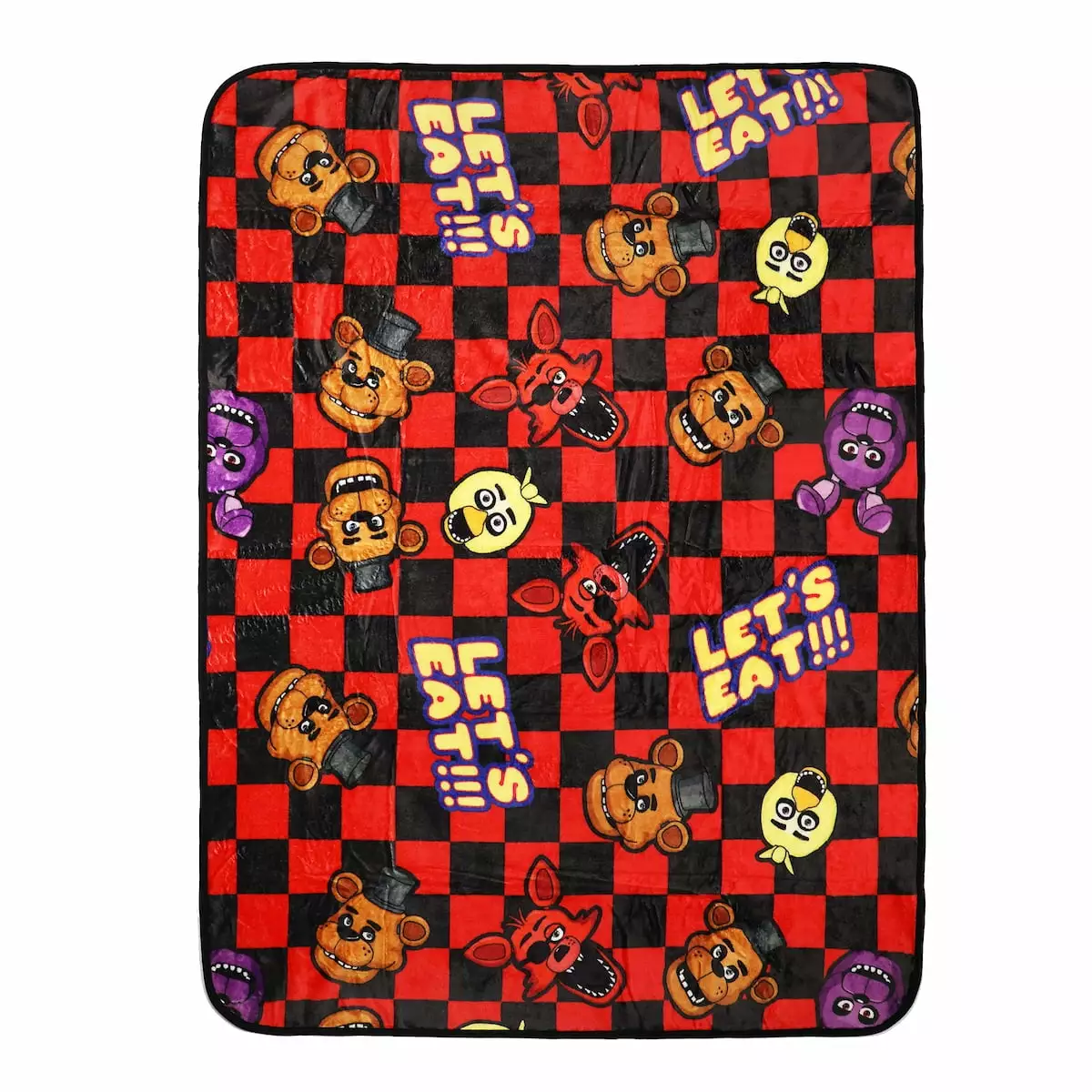 Five Nights At Freddy's Let's Eat 45 x 60 Throw Blanket