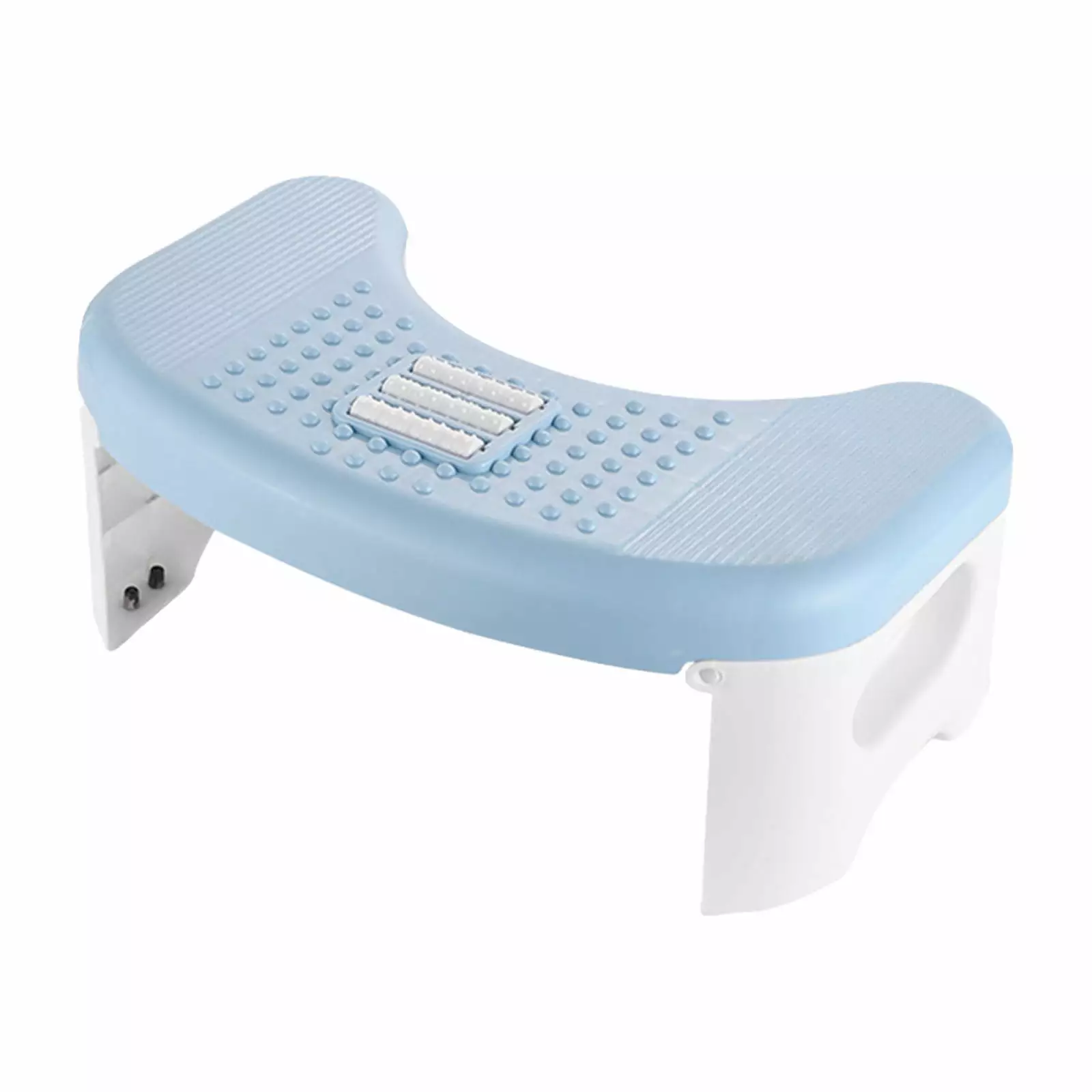 Fnyoxu Folding Toilet Stool. Squatting Poop Stool. Bathroom Potty Step Stool. Toilet Assistance Steps. Step Stool. Fits All Toilets. Detachable ?? Stackable