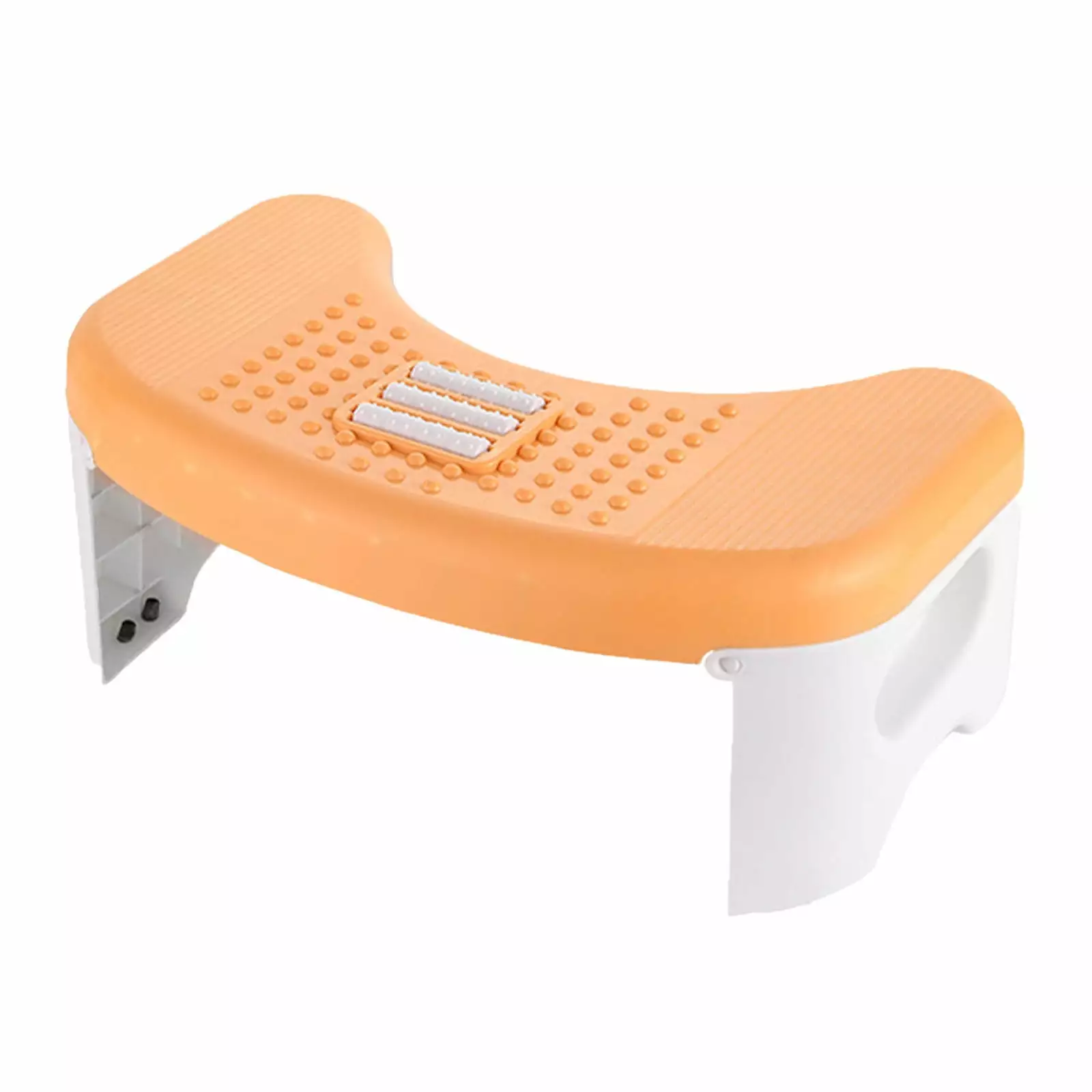 Fnyoxu Folding Toilet Stool. Squatting Poop Stool. Bathroom Potty Step Stool. Toilet Assistance Steps. Step Stool. Fits All Toilets. Detachable ?? Stackable