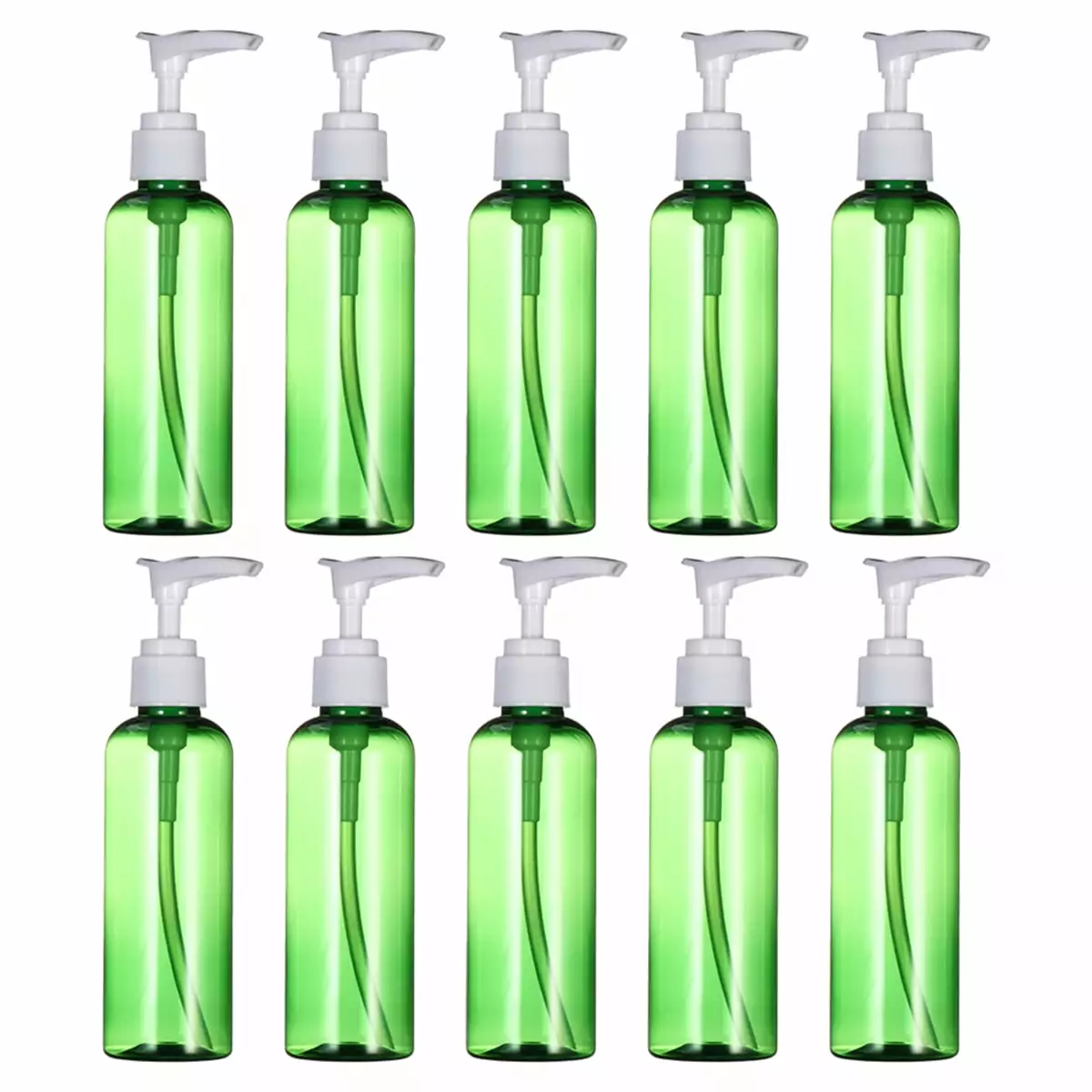 Foaming Dispenser 10Pcs 100ml Small Plastic Pump Bottles for Travel