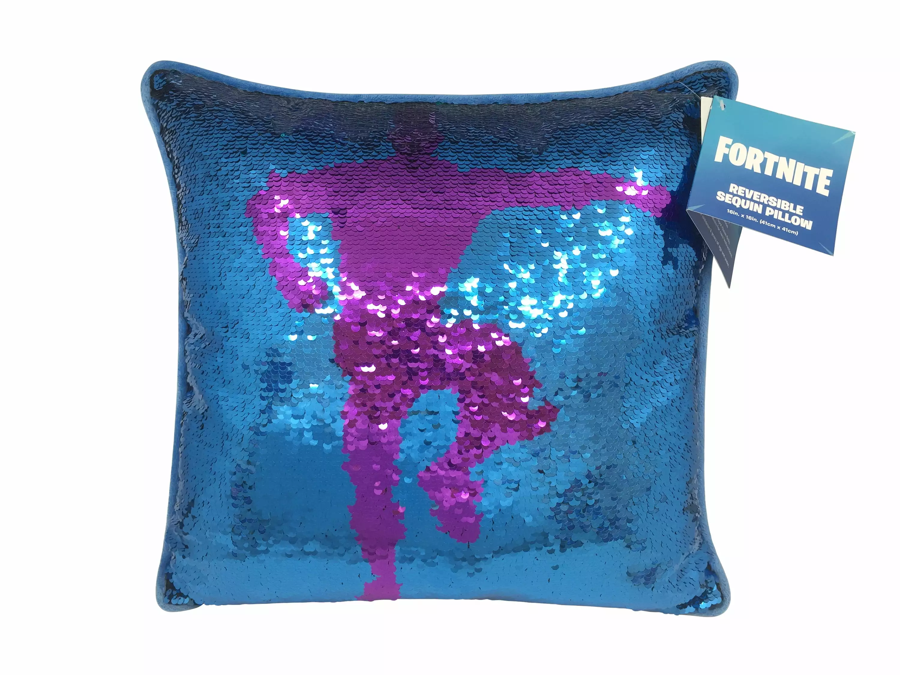 Fortnite Best Mates Reversible Sequin Pillow. Gaming Bedding