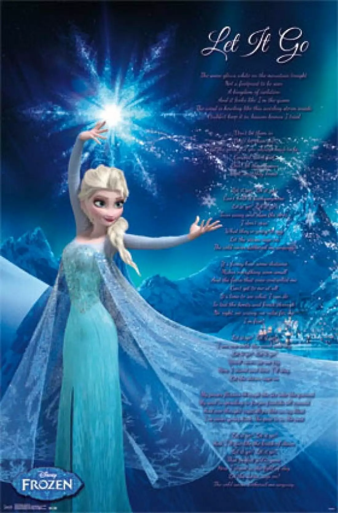 Frozen - Elsa Let It Go Poster Print (22 x 34)