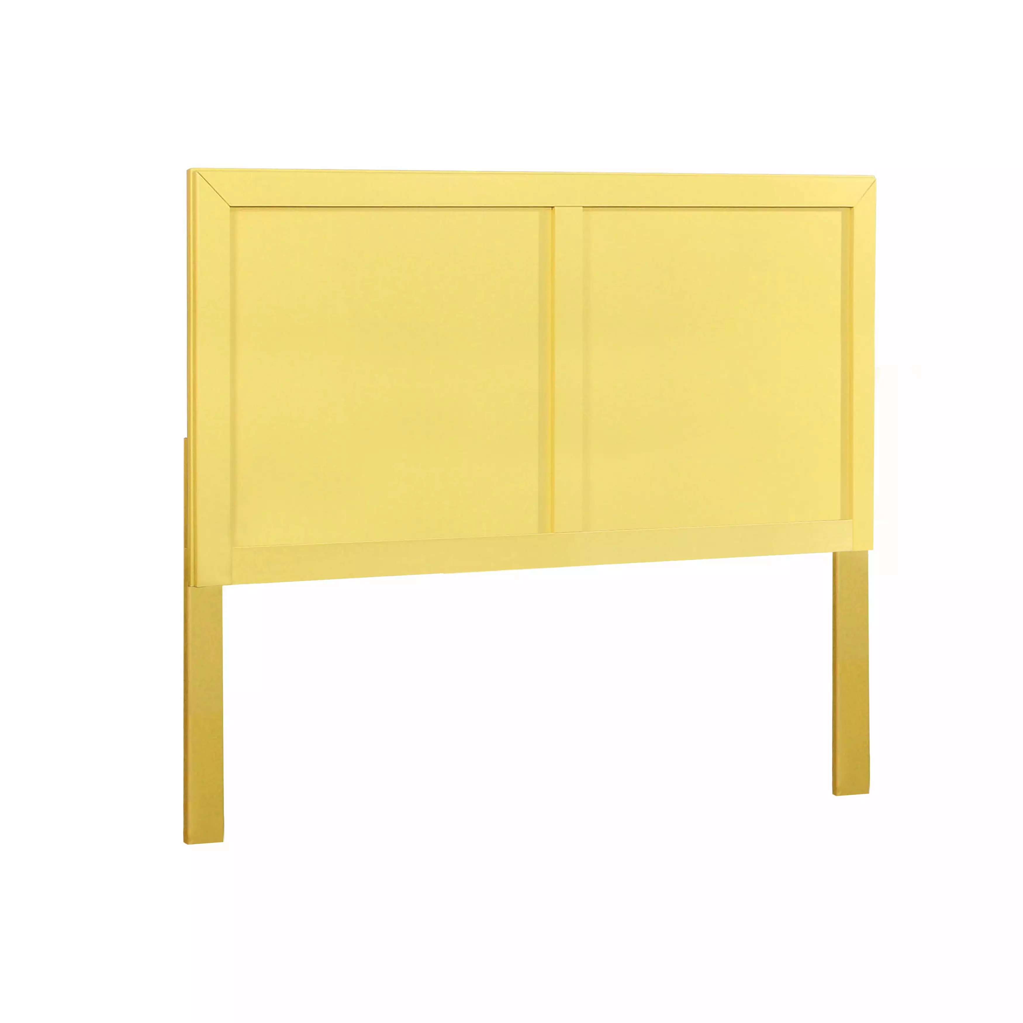 Furniture of America Belina Cottage Wood Headboard. Full/Queen. Yellow