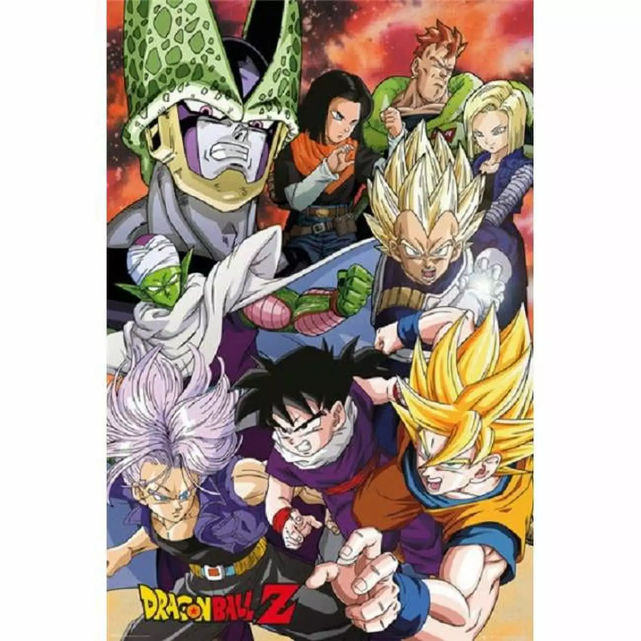 GB Eye XPE160431 Dragon Ball Z Perfect Cell Saga Poster Print. 24 x 36