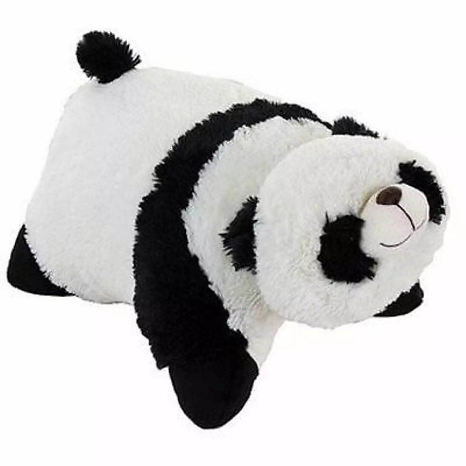 Genuine My Pillow Pet Comfy Panda - Large 18 Black and White - NEW