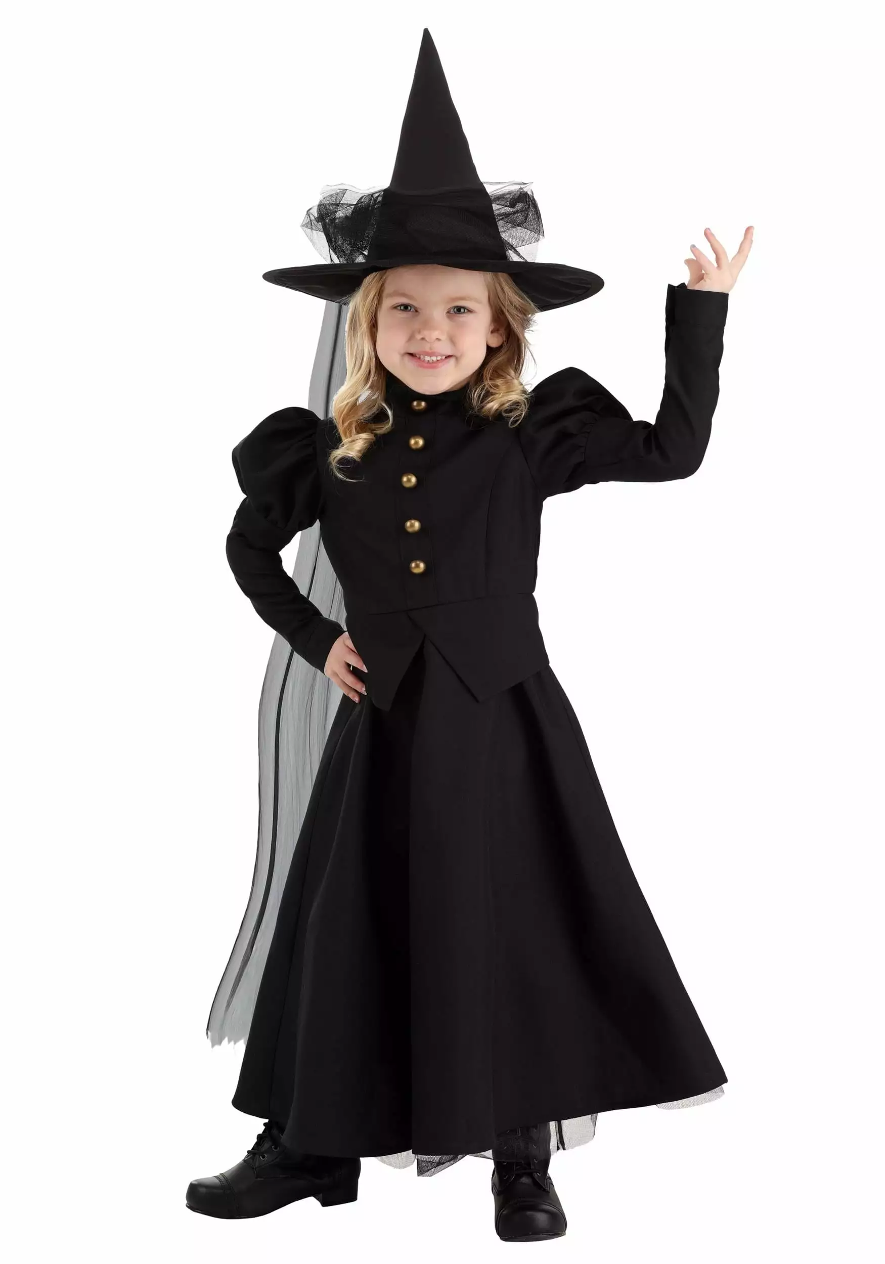 Girl's Toddler Deluxe Witch Costume