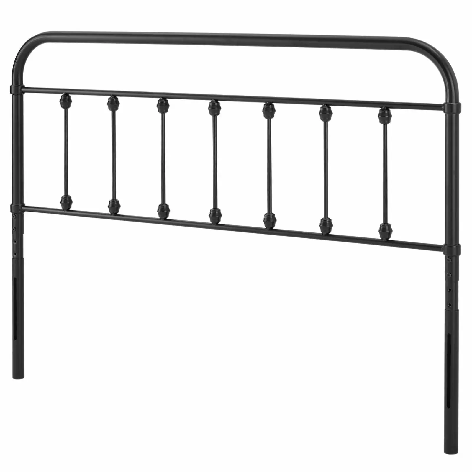 Headboard. Twin Size. Metal. Black. Modern Contemporary Urban Design. Bedroom Master Guest Suite