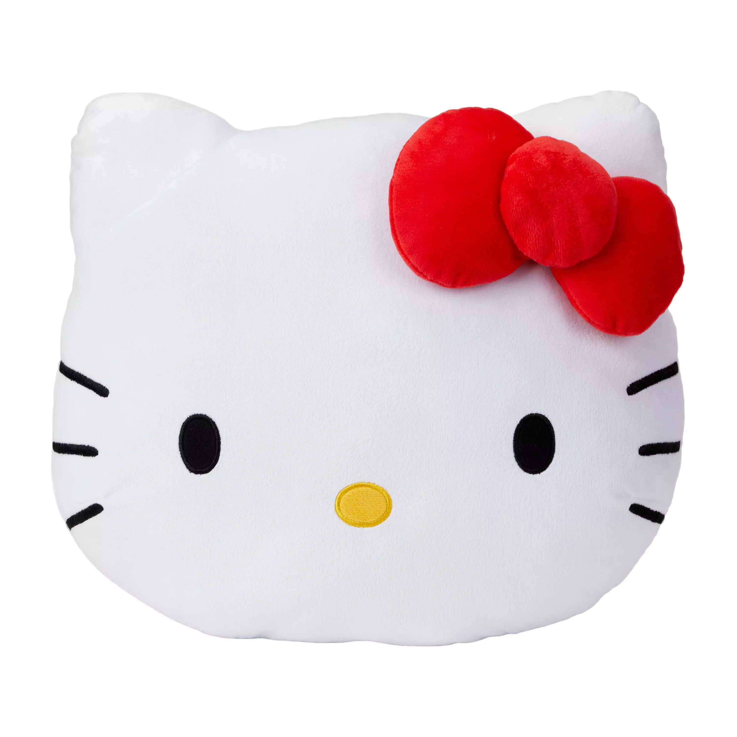 Hello Kitty Kids Plush Bedding Cuddle and Decorative Pillow Buddy. Sanrio