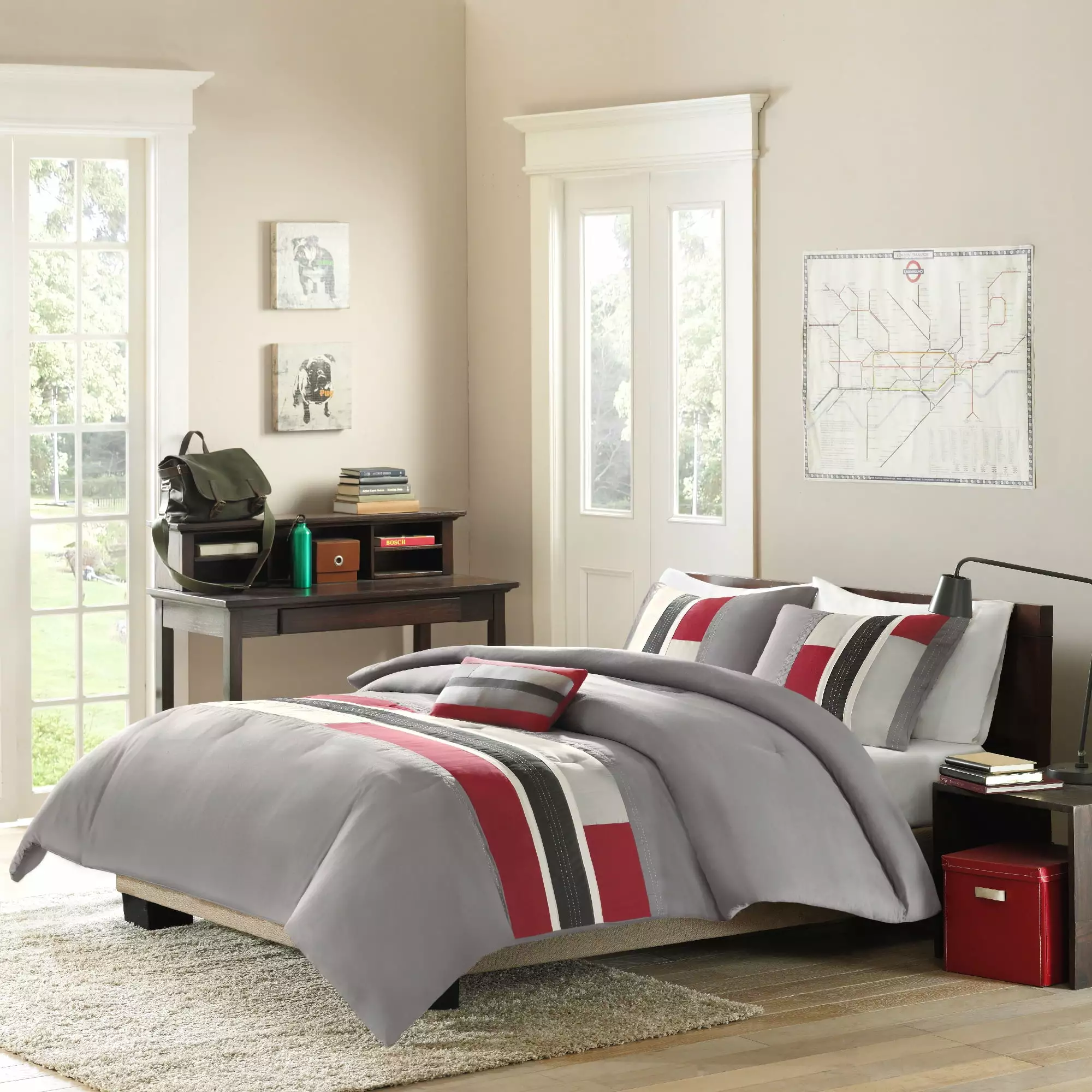 Home Essence Teen Maverick Ultra Soft Comforter Bedding Set