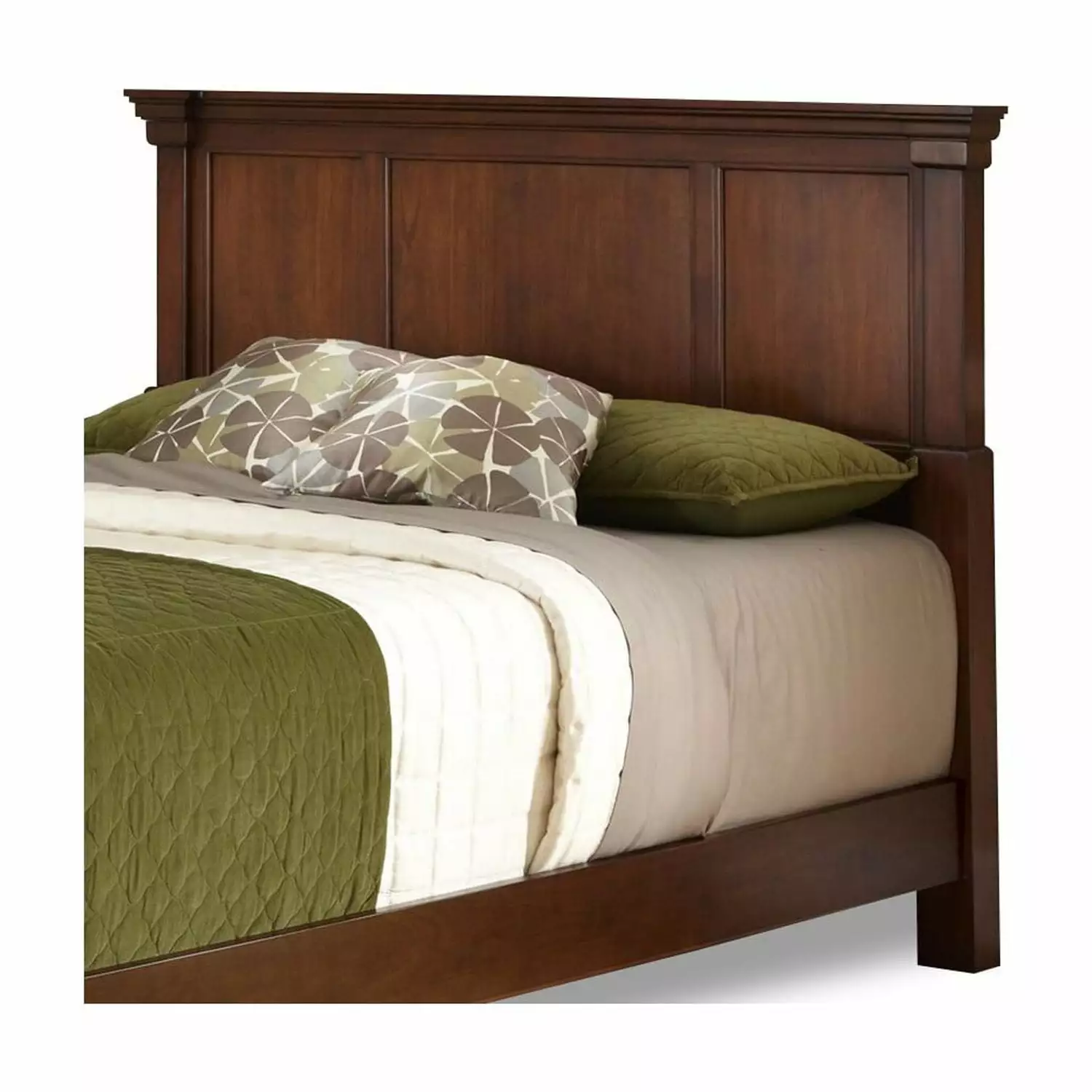 Homestyles Aspen Brown Wood King Headboard