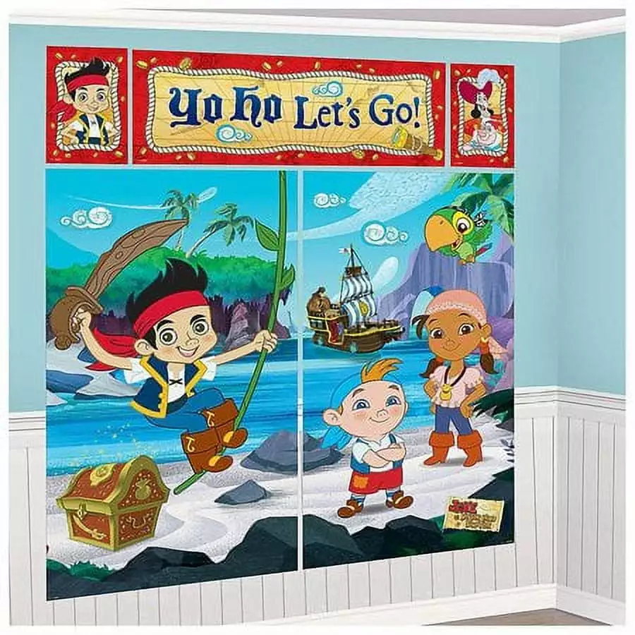 Jake and the Neverland Pirates Wall Decoration Kit (Each)