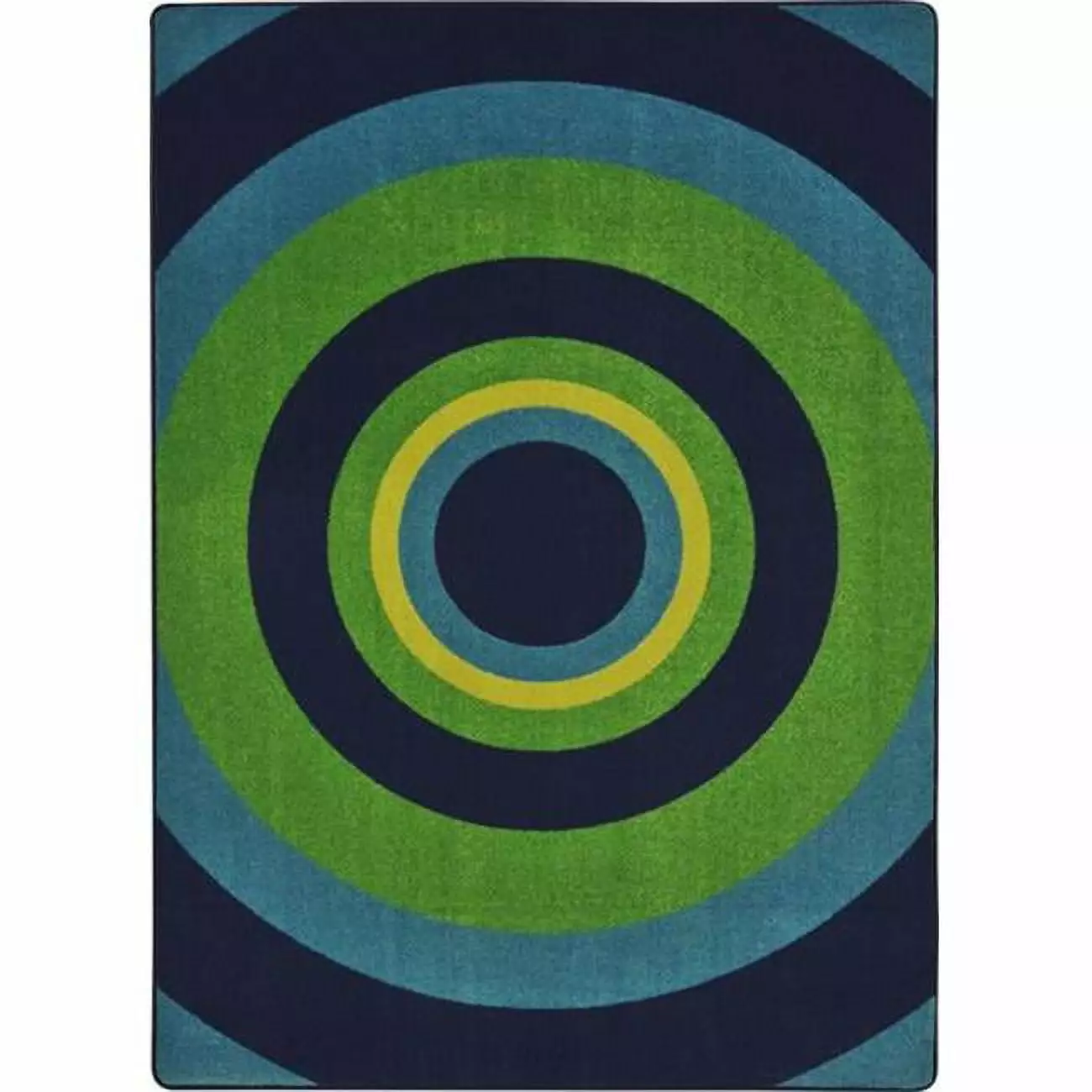 Joy Carpets 1859C-02 Fascinate Teen Area Rugs - 5 ft. 4 in. x 7 ft. 8 in. - Navy