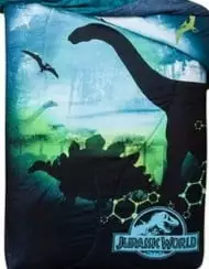 Jurassic World Comforter. Kids Bedding. Reversible Polyester. Twin.. Perfect World Multi-color