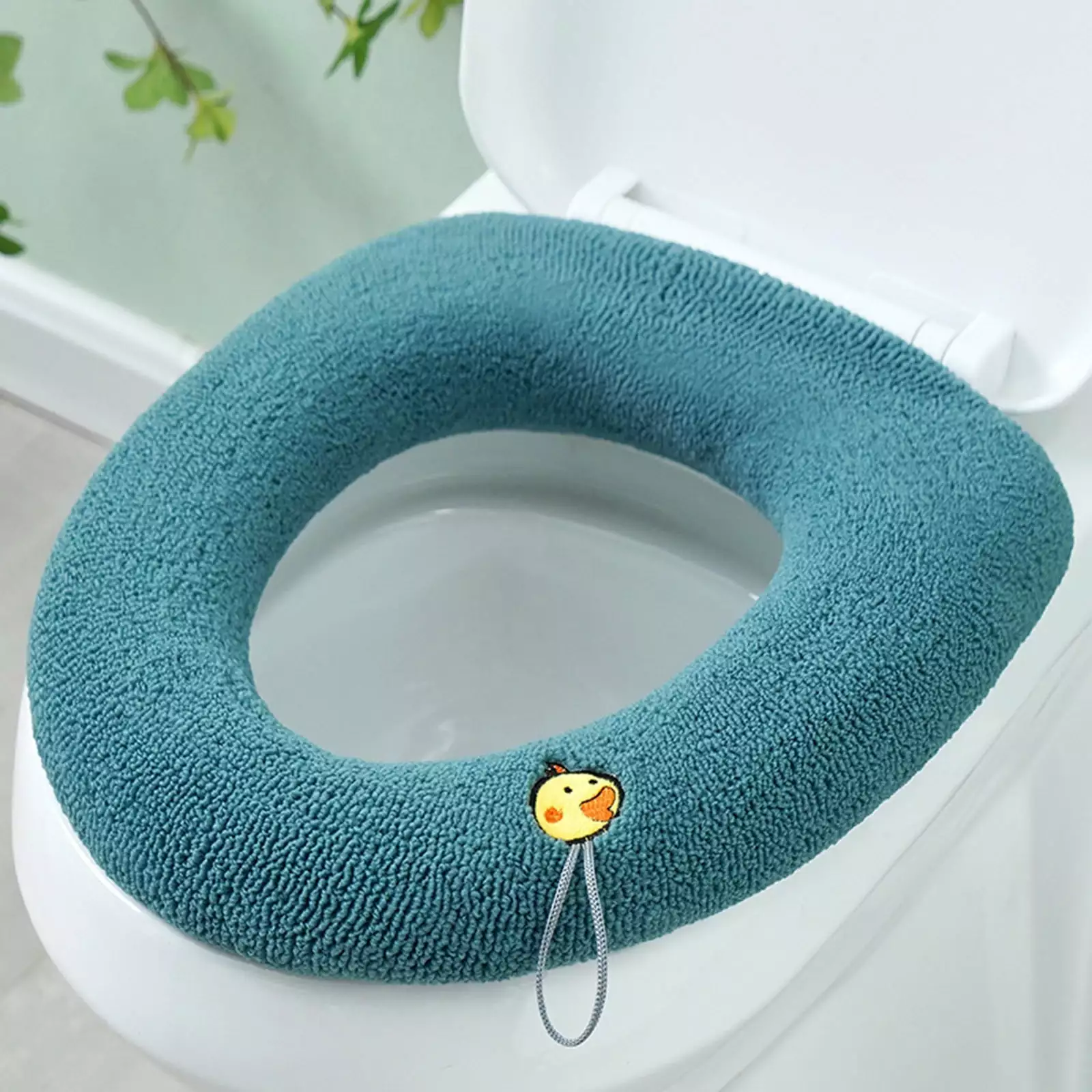 Kayannuo Valentines Day Clearance Toilet Seat Cushion Four Seasons Thickened Toilet Cover Knitted Toilet Seat Cushion Washable Household Toilet Cover Winter Warm Toilet Seat Cover Mat Home Decor