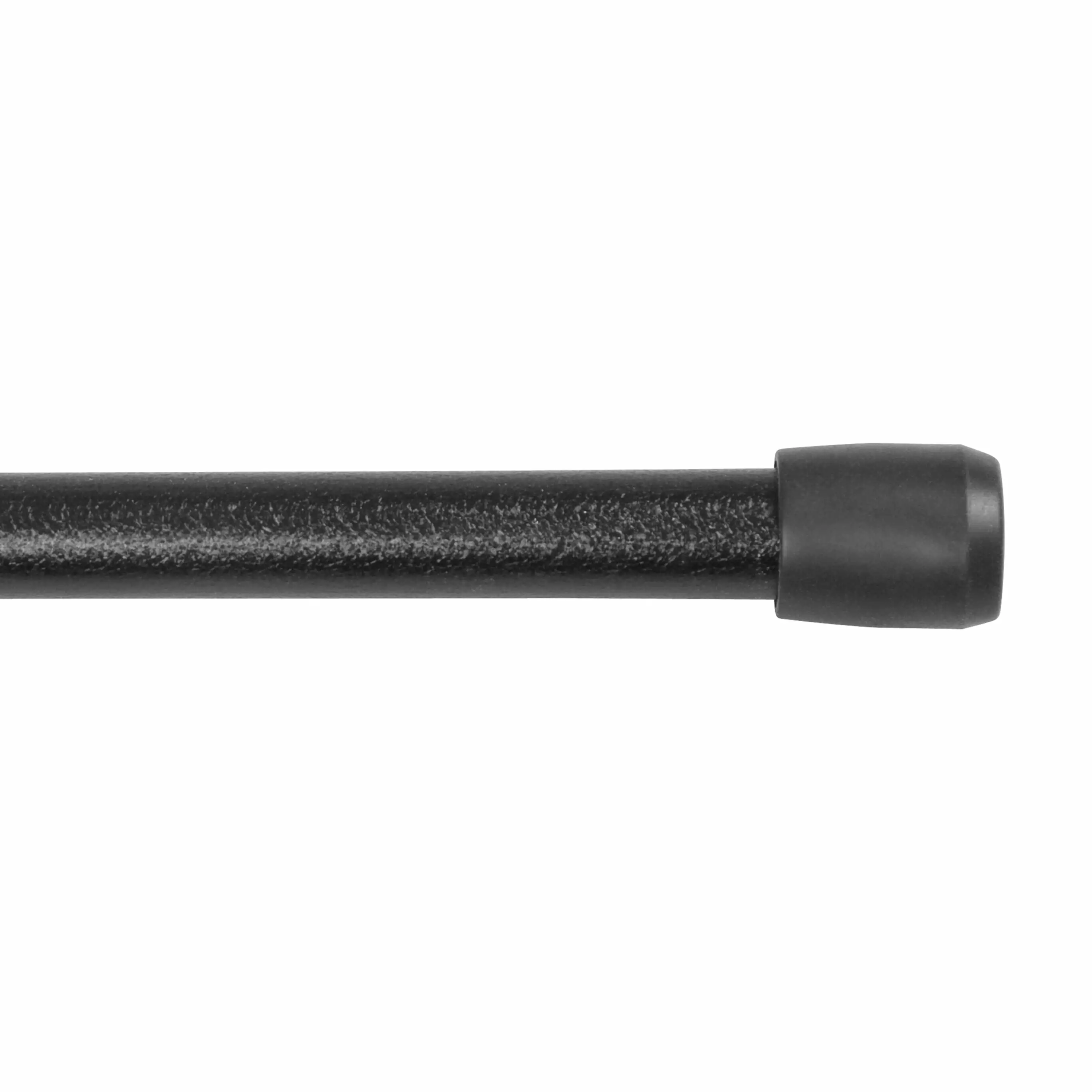 Kenney Strafford 7/16 Spring Tension Rod. 28-48. Black