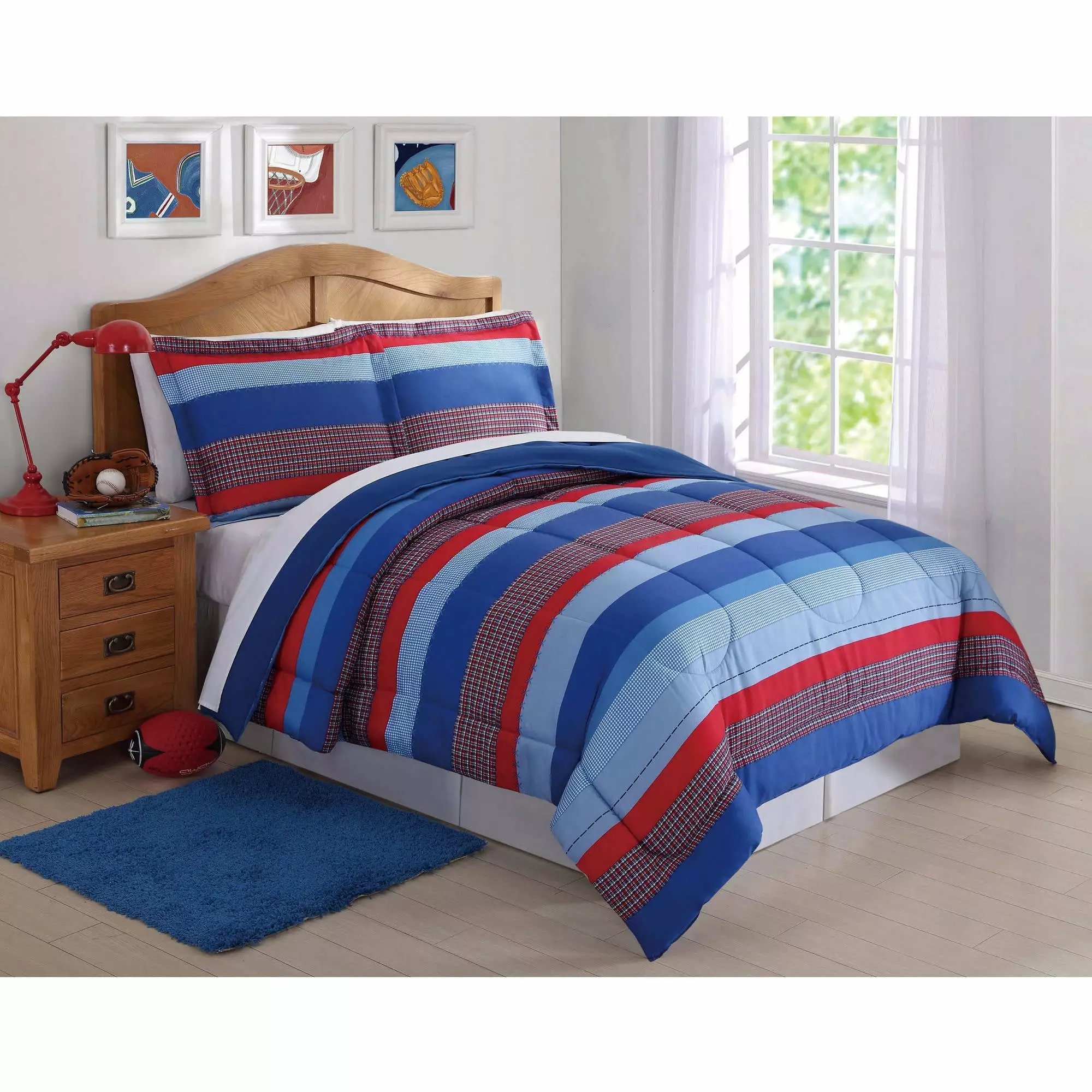 Kids Sebastian Stripe Comforter Set