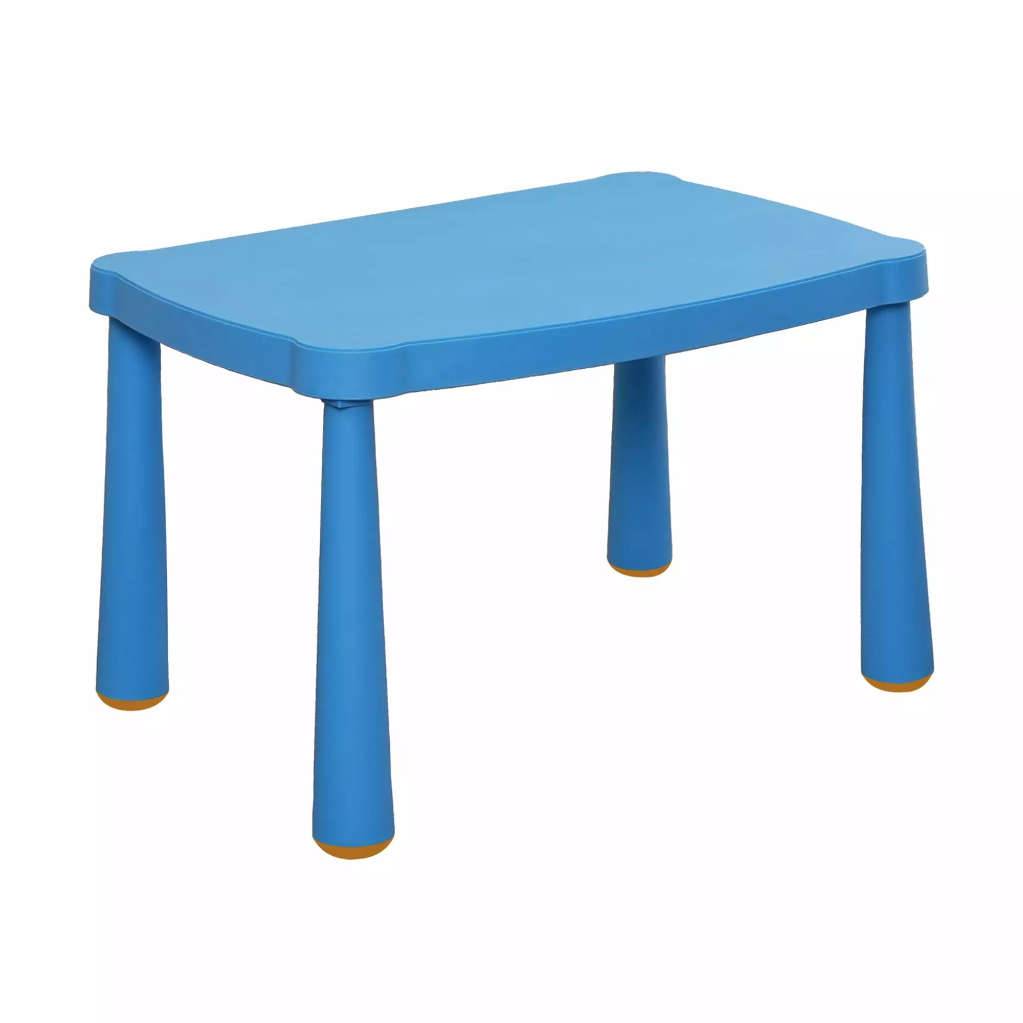 Kids Table.Plastic Children Activity Rectangular Table for School.Home.Play.Reading Dining.Kindergarten(Enlarge Size)