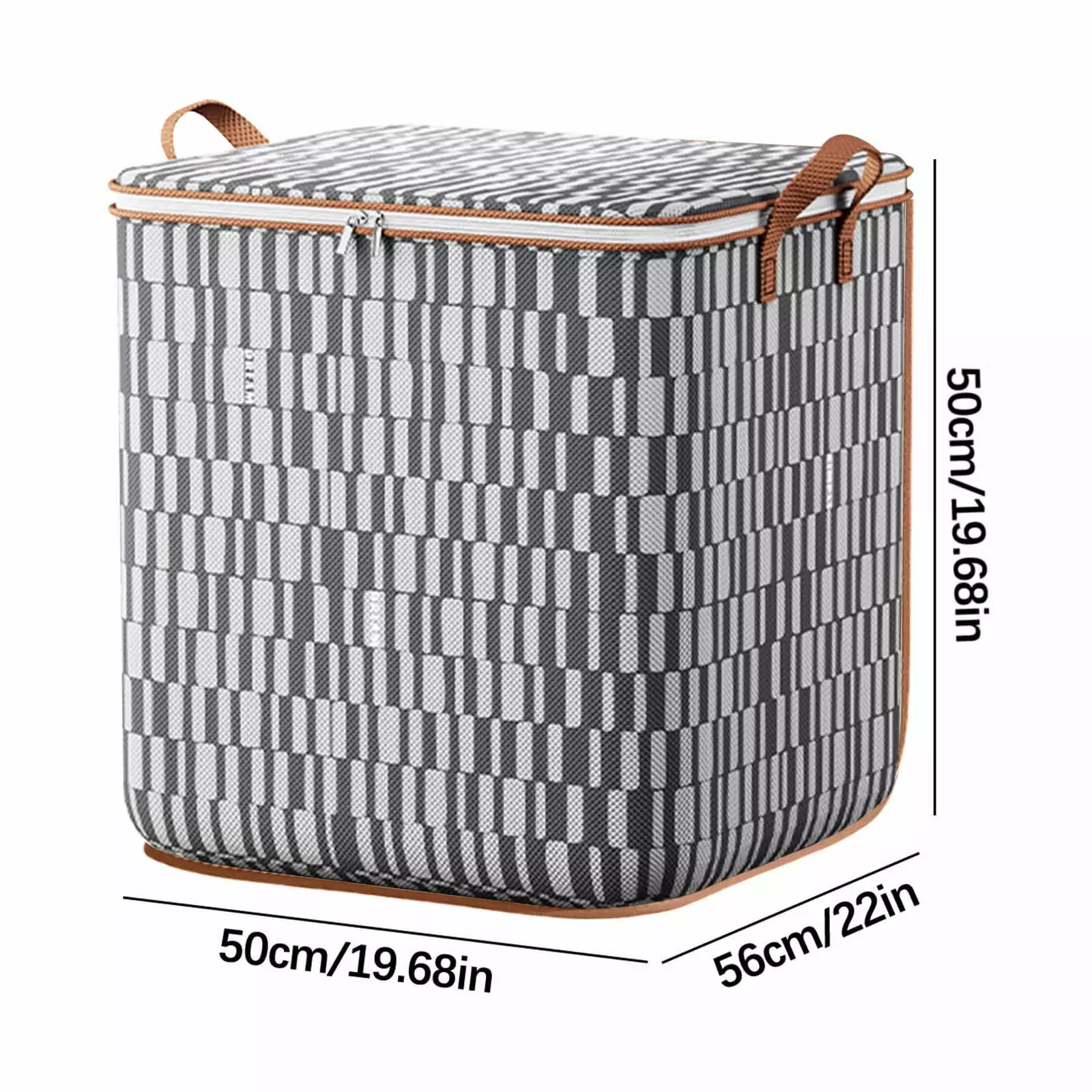 Komiseup Clothes Storage Bins. Foldable Storage Bin for Clothes. Clothing Storage Bins with Lid. Linen Storage Box With Zippers ?? Durable Handles Portable Storage Bag