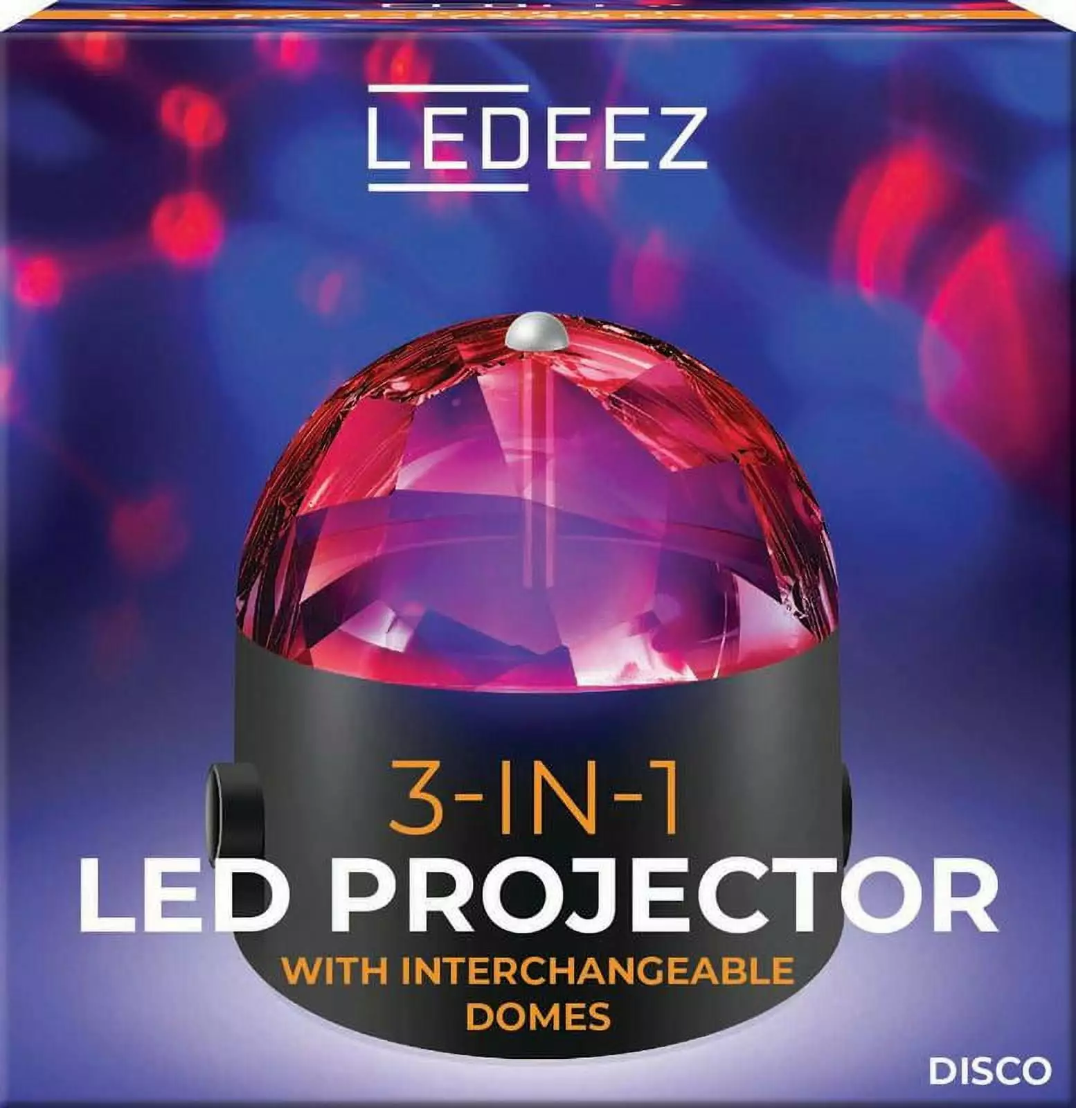 LEDeez Color Changing 3-in-1 LED Projector for Children. Multi-Color