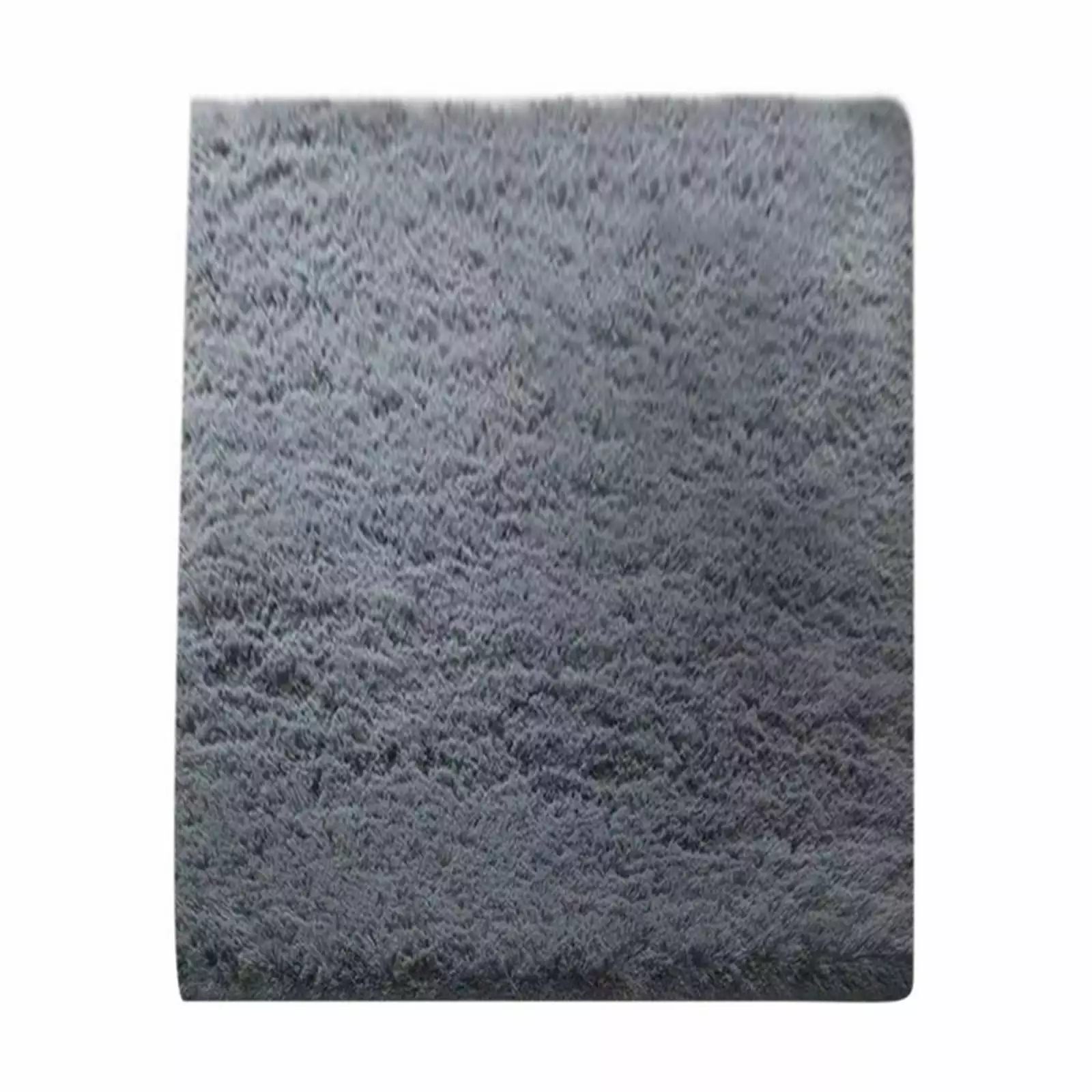 LIJCC Silk Wool Carpet Microfiber Mat Machine Washable Rugs For Parlor Bedroom Shaggy Bedside Floor Dorm Grey Area Rug Soft Gray Fuzzy Non Slip Indoor Room Carpet For Family Kitchen Aesthetic